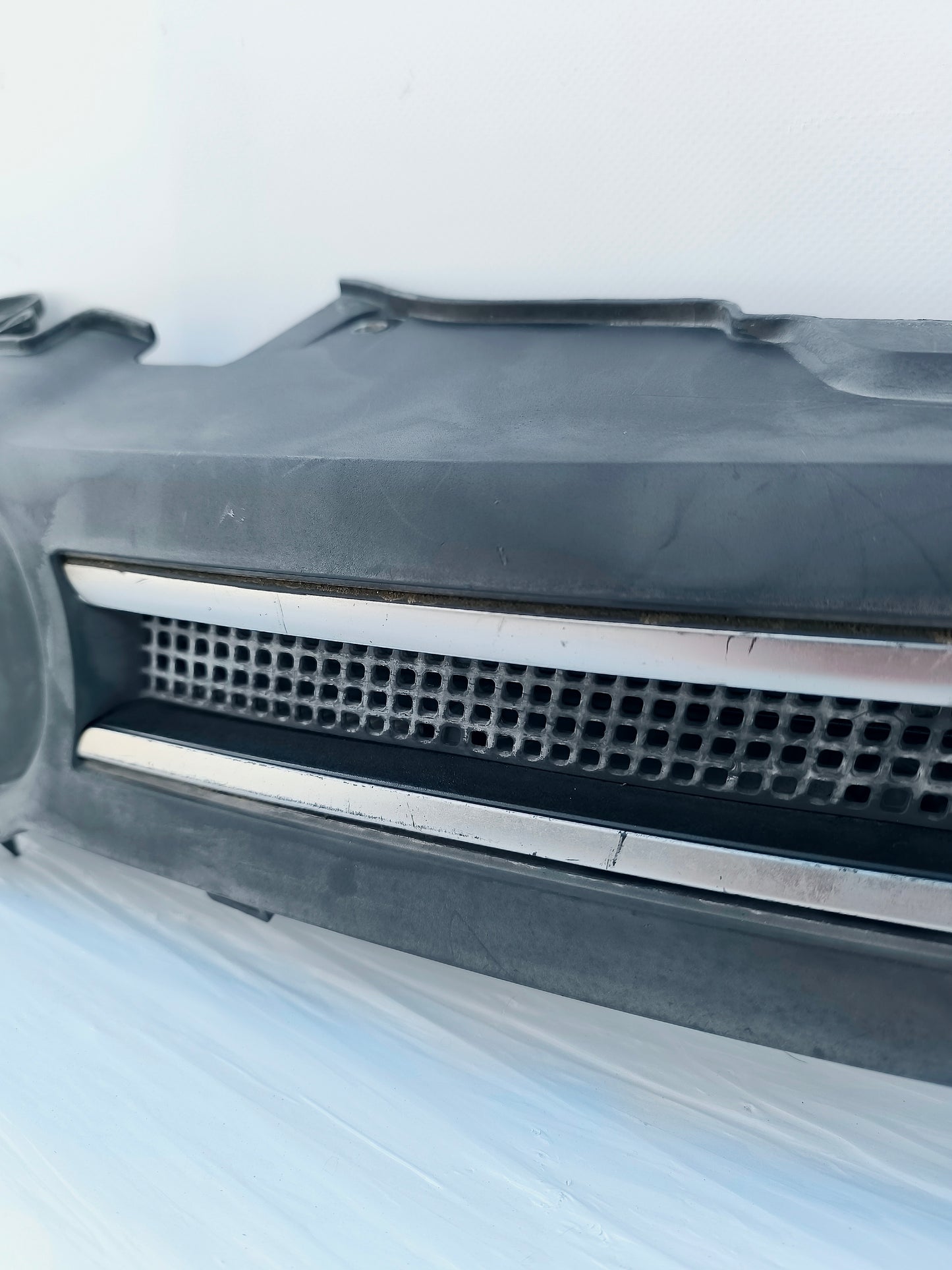 Front grille silver grey Fiat Panda 169 ecoAG6684