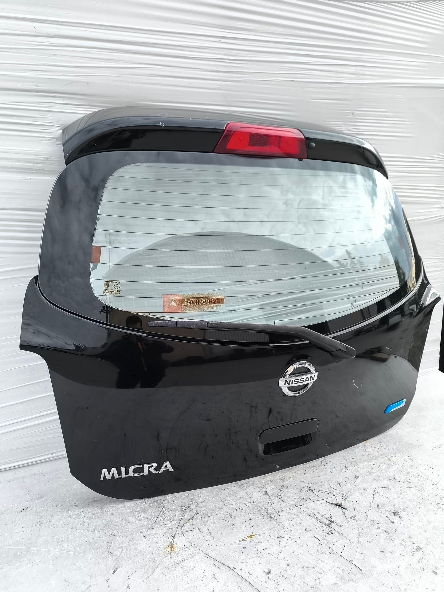 Portellone nero Nissan Micra k13 2010-2014 ecoAG8007