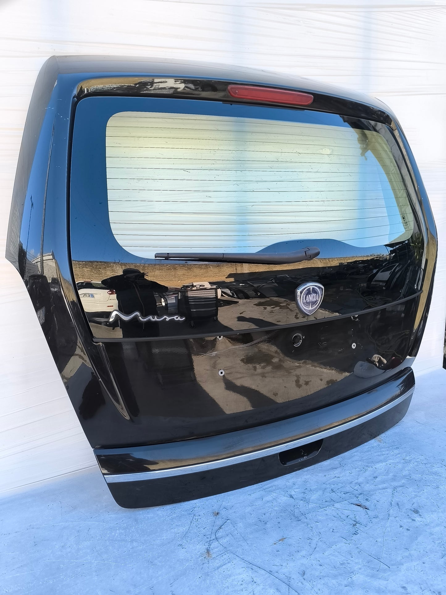 Portellone posteriore restyling Lancia Musa anno 2008-2012 marrone ecoAG8052