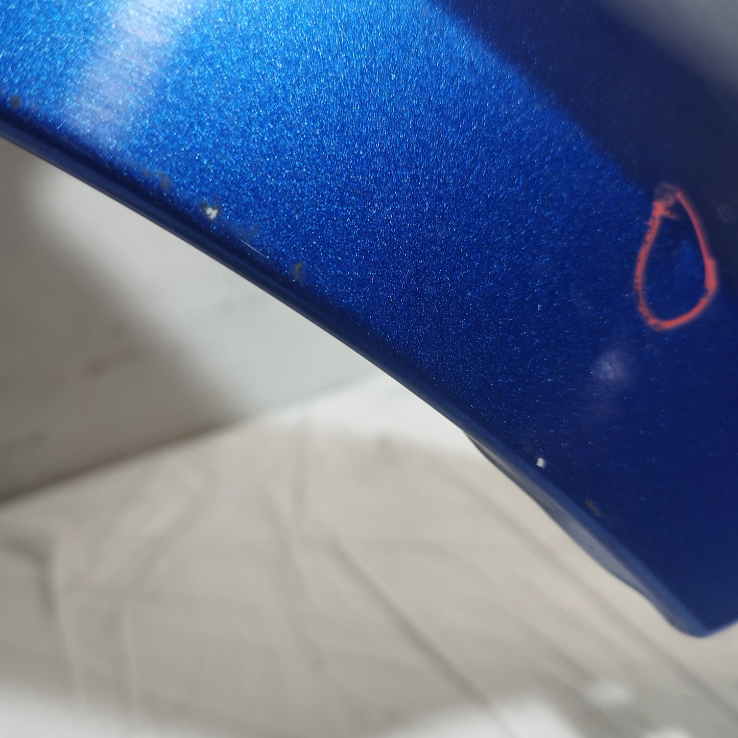 Parafango anteriore dx blu elettrico Suzuki Swift 2013 ecoAC16047