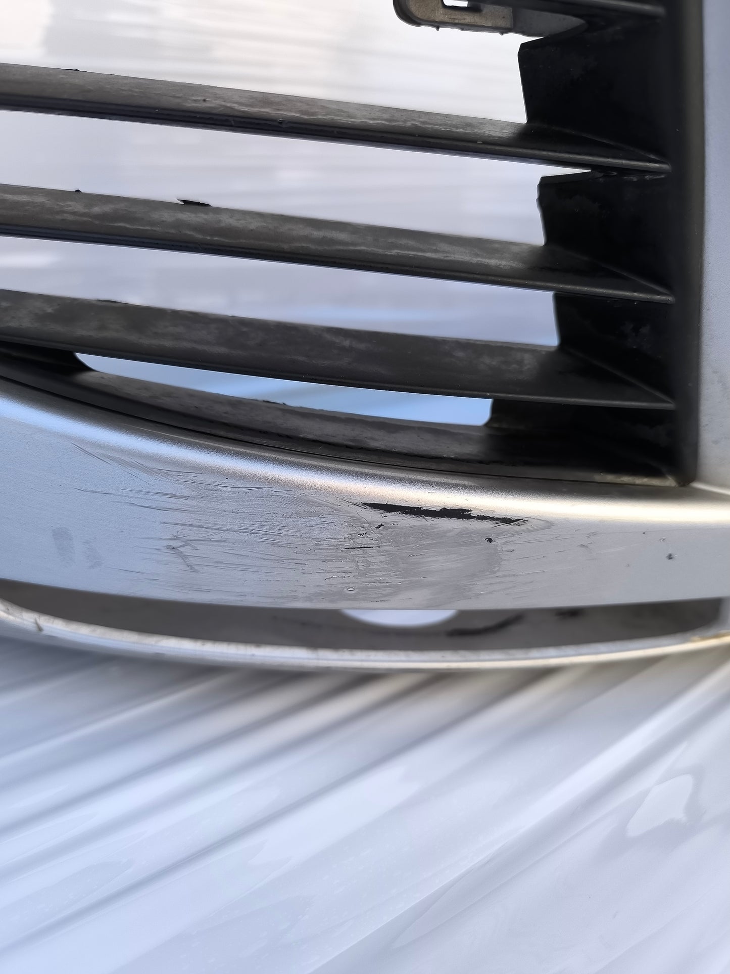 Paraurti anteriore Lancia Musa anno 2005 grigio argento ecoAG8176