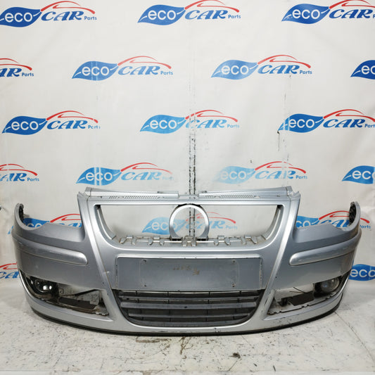 Front bumper silver grey Volkswagen Polo 2008 ecoAC10449