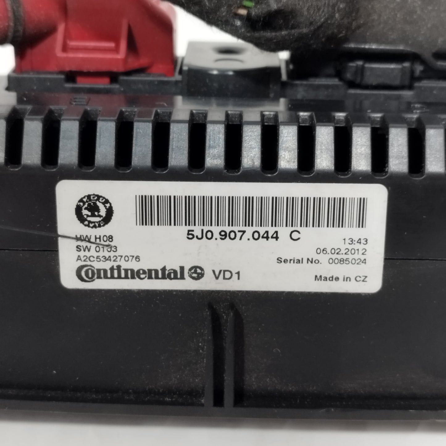 Pulsantiera A/C Skoda Fabia 2012 cod: 5J0907044C ecoAC14542