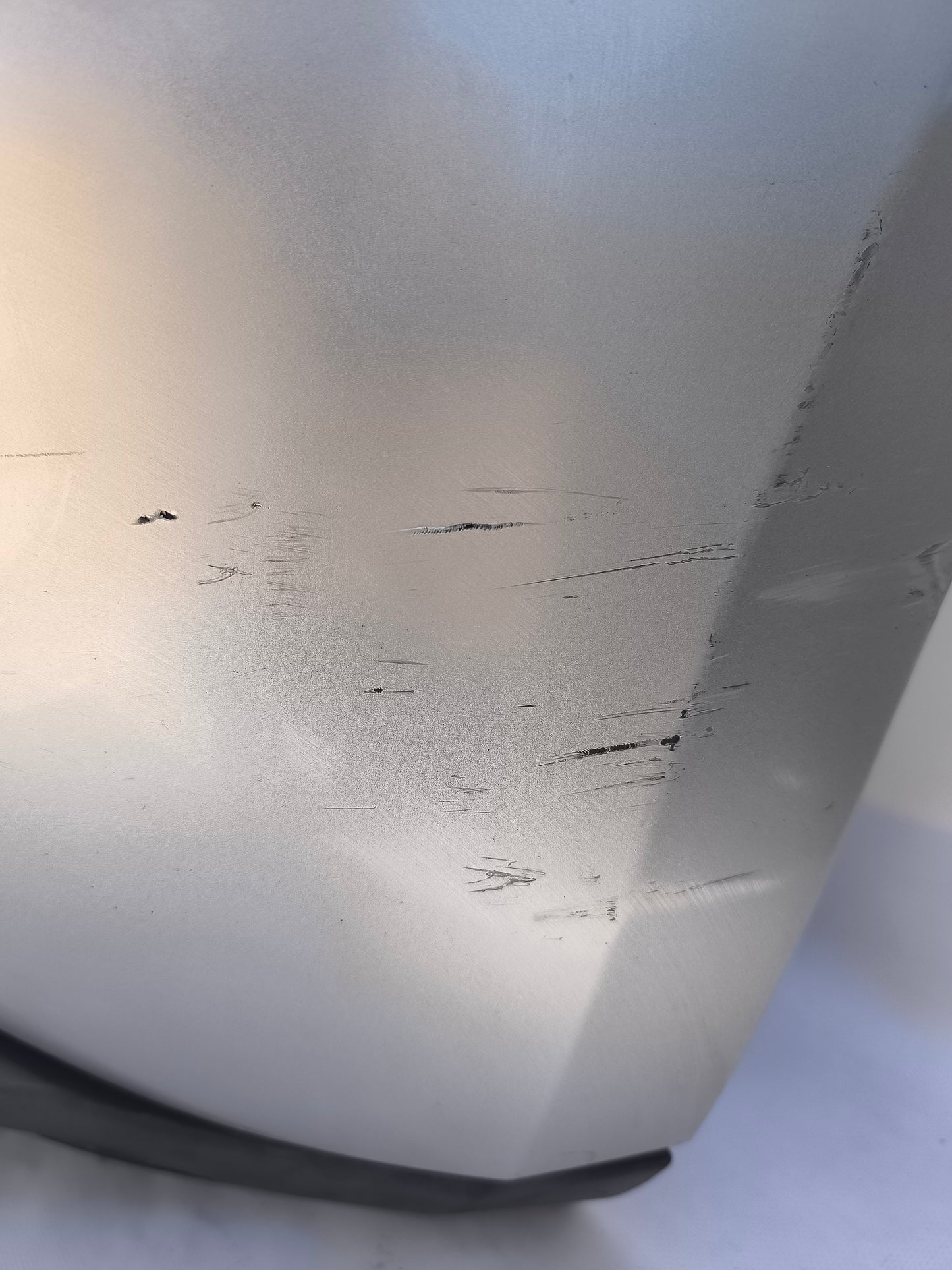 Paraurti posteriore grigio argento Citroen C3 anno 2012 ecoAG6911