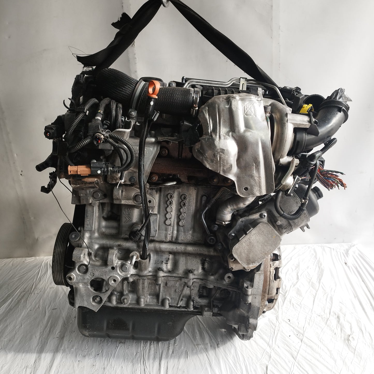 Motore Peugeot 207 1.4 HDI 50kw 2009-2015 cod: 8HR ecoAC15612