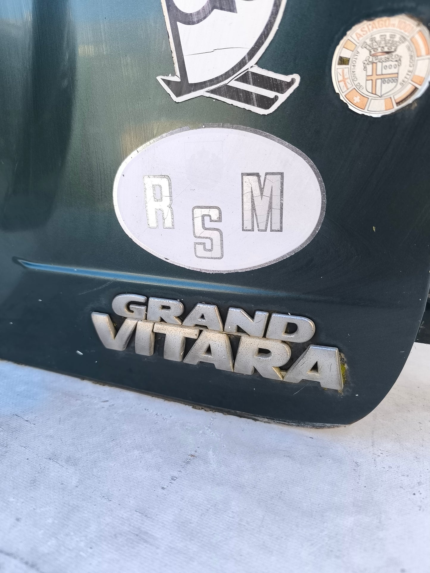 Portellone verde Suzuki Grand Vitara 2001 ecoAG7925