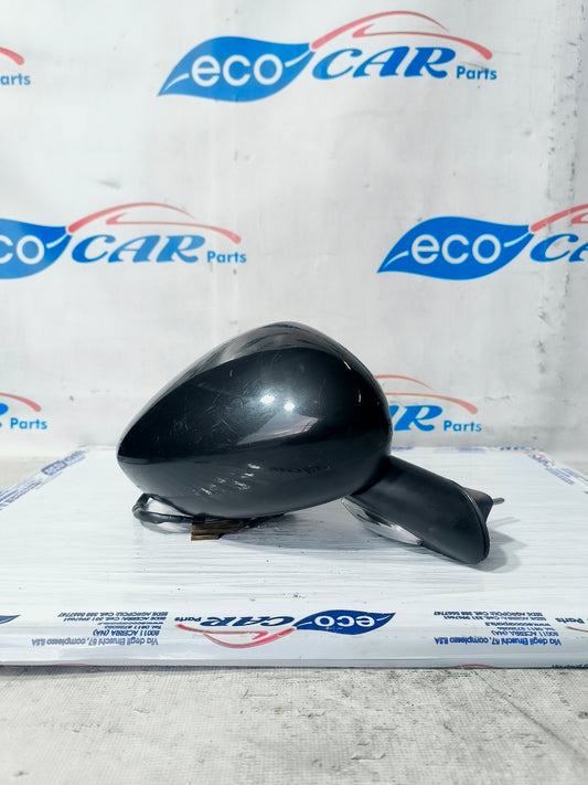 Elektrisch verstellbarer rechter Außenspiegel, schwarz, für Citroën C3, Baujahr 2010, 2-polig, 7-adrig, ecoAG6242