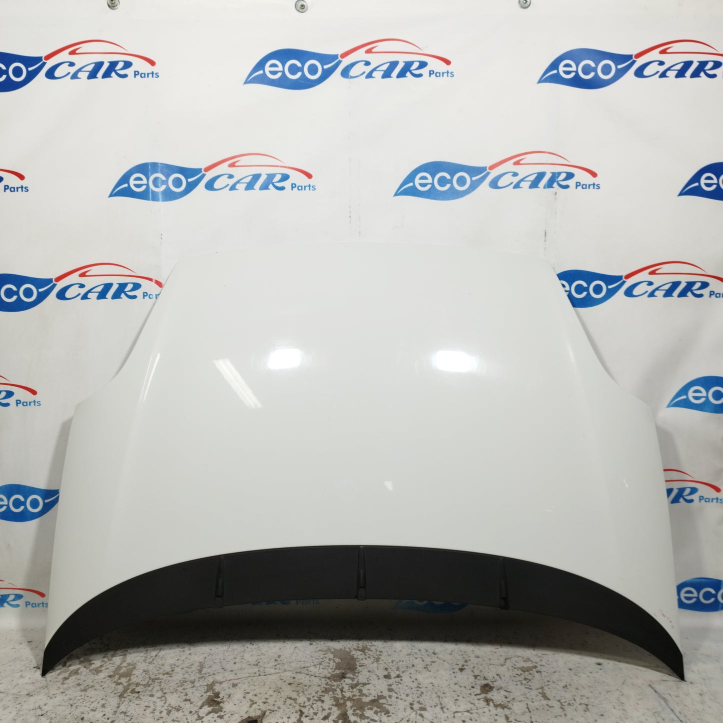 Weiße Motorhaube Fiat Punto Evo 2012 ecoAC10940