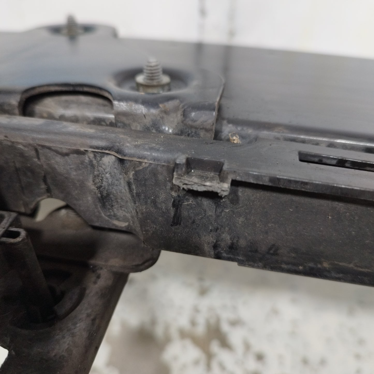 Schwarze Frontverkleidung Smart ForFour 453 2014 ecoAC10730