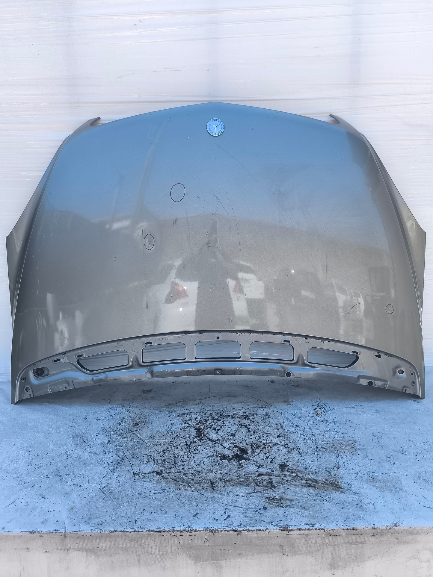 Cofano grigio scuro Mercedes Classe B W245 2005-2011 ecoAG8343