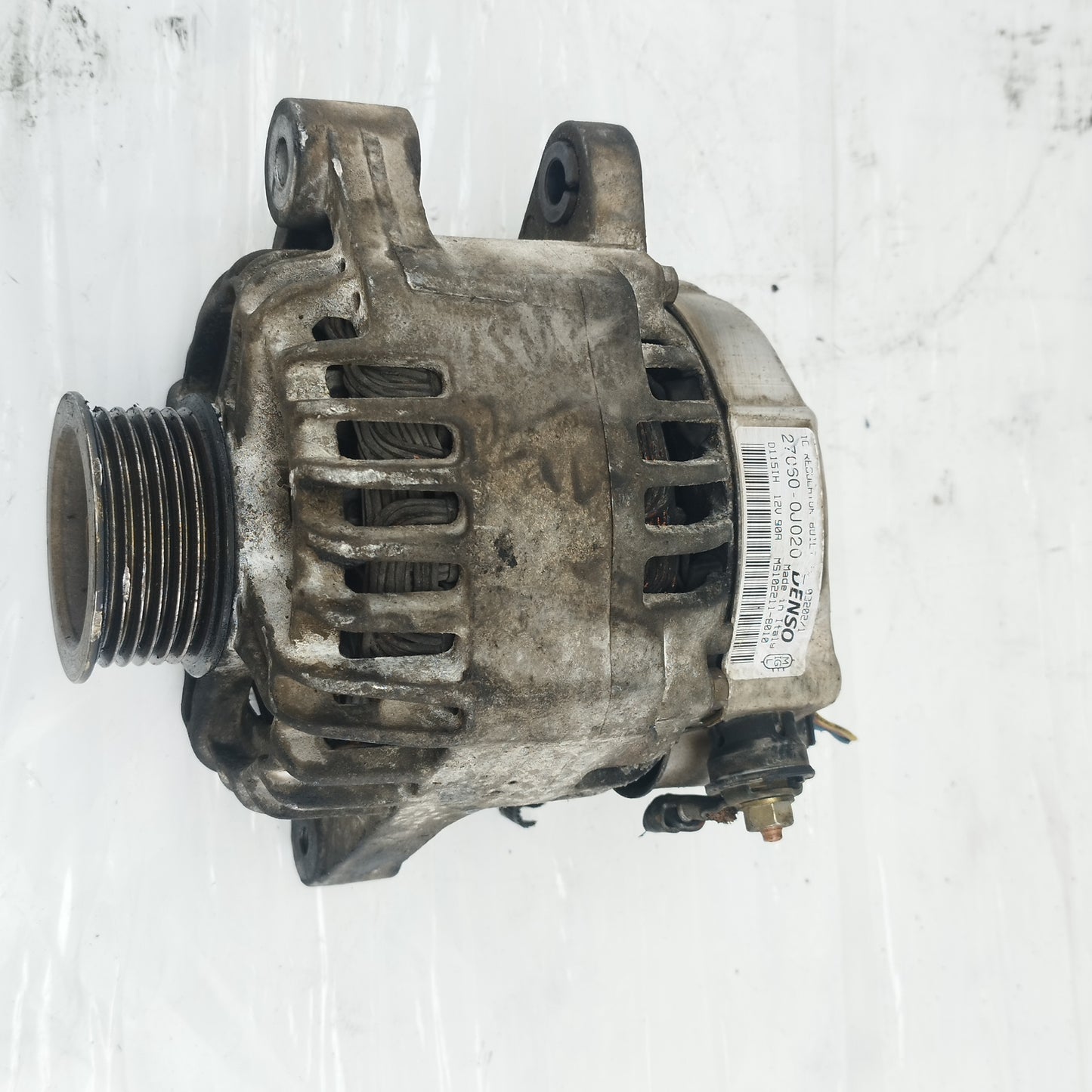 Alternatore Toyota Yaris I serie 12V-90A DENSO 1.0 B 1999-2005 cod: 27060-0J020 ecoAC16087
