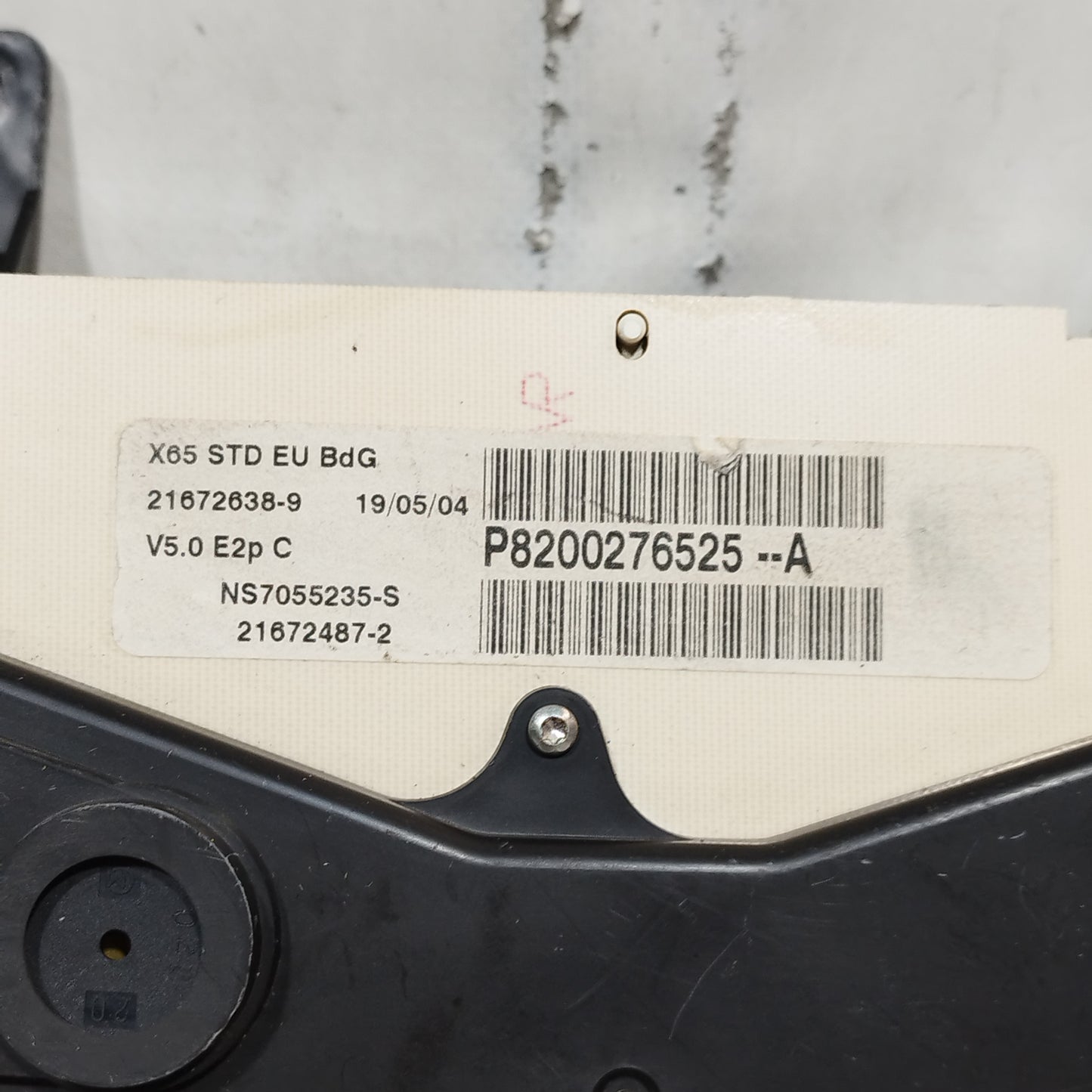 Zündanlage Renault Clio 1.2 B 2004, Teilenummer: 8200326395 ecoAC9785