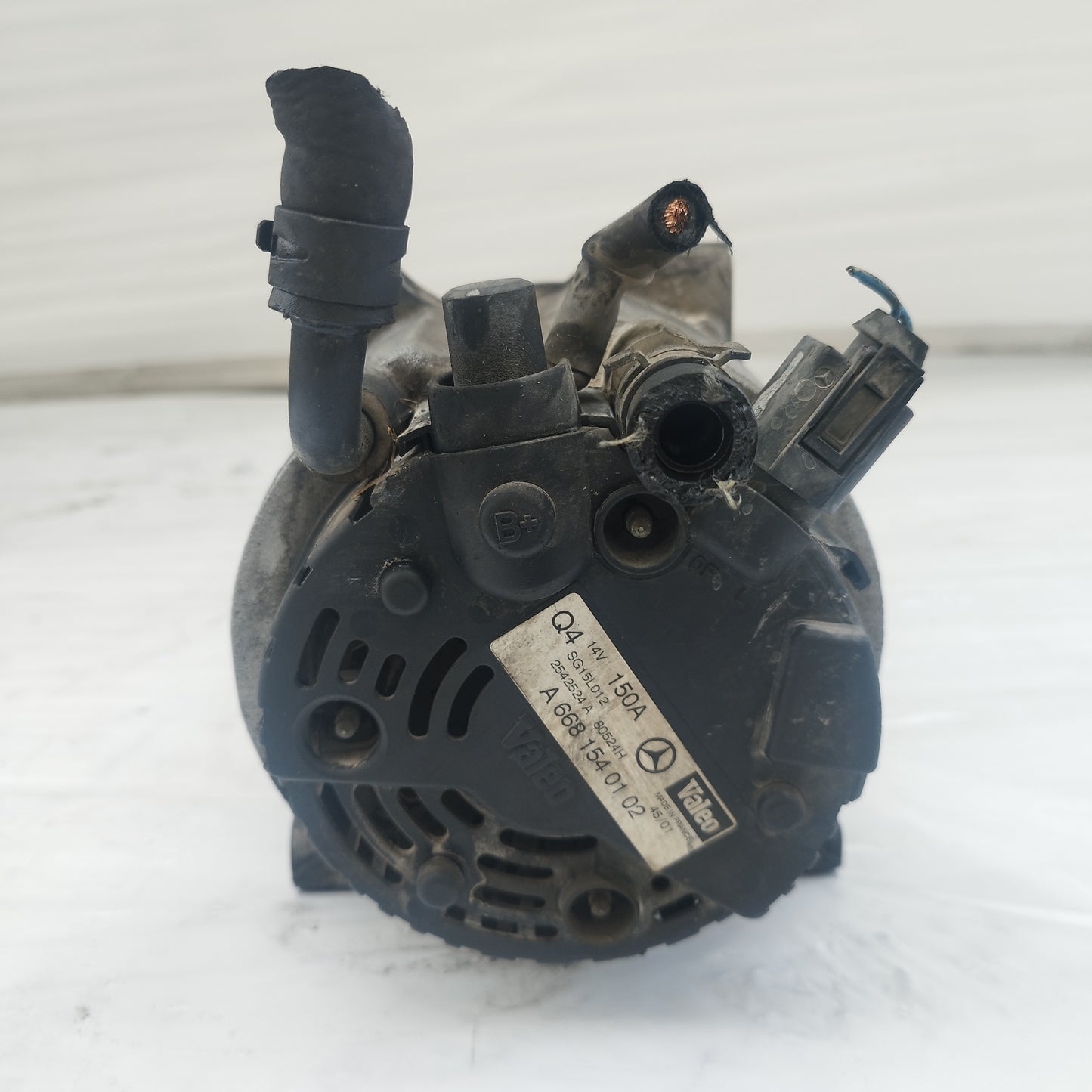 Alternatore Mercedes Classe A W168 1.7 D 150A-14V 1998-2004 VALEO cod: A6681540102 ecoAC16084