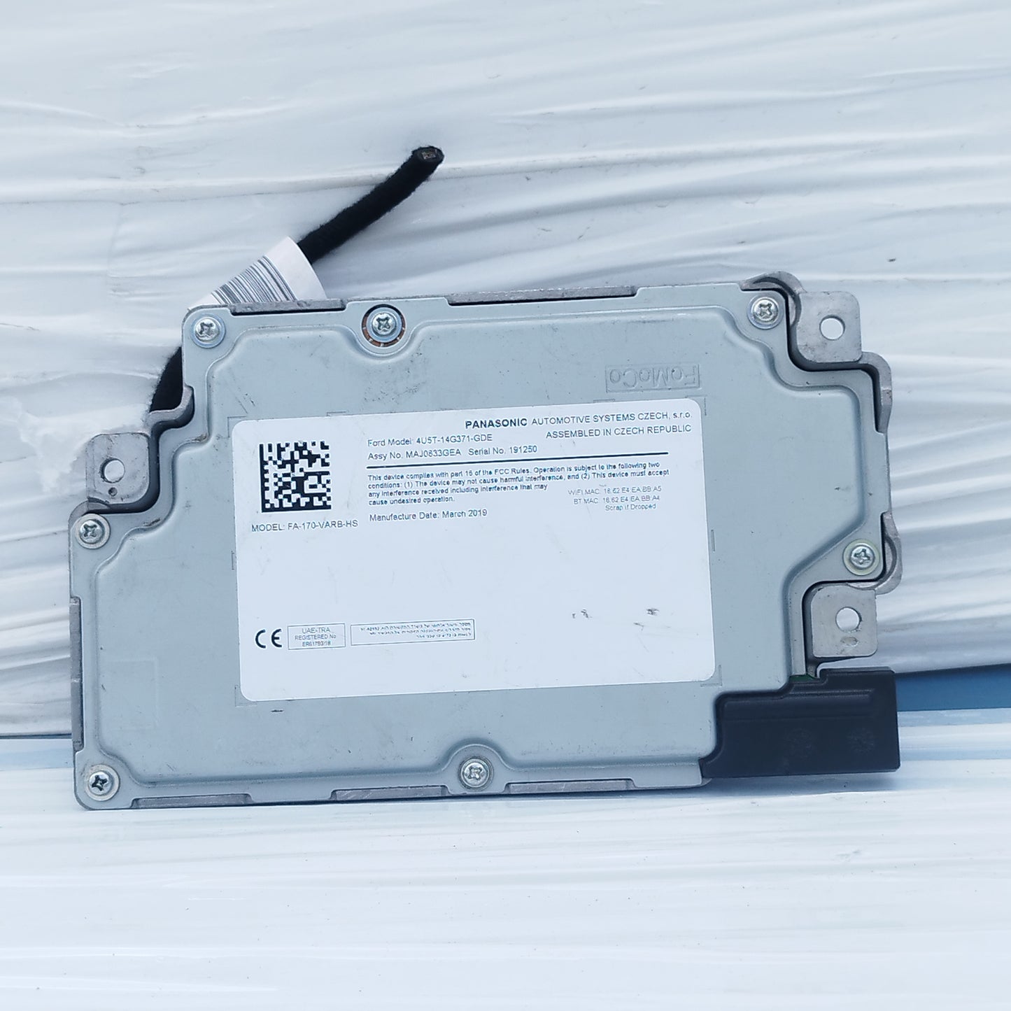 Centralina apim SYNC 3 con navigatore Ford Focus (MK4) 2018-2022 cod: 4U5T-14G371-GDE ecoAC15706