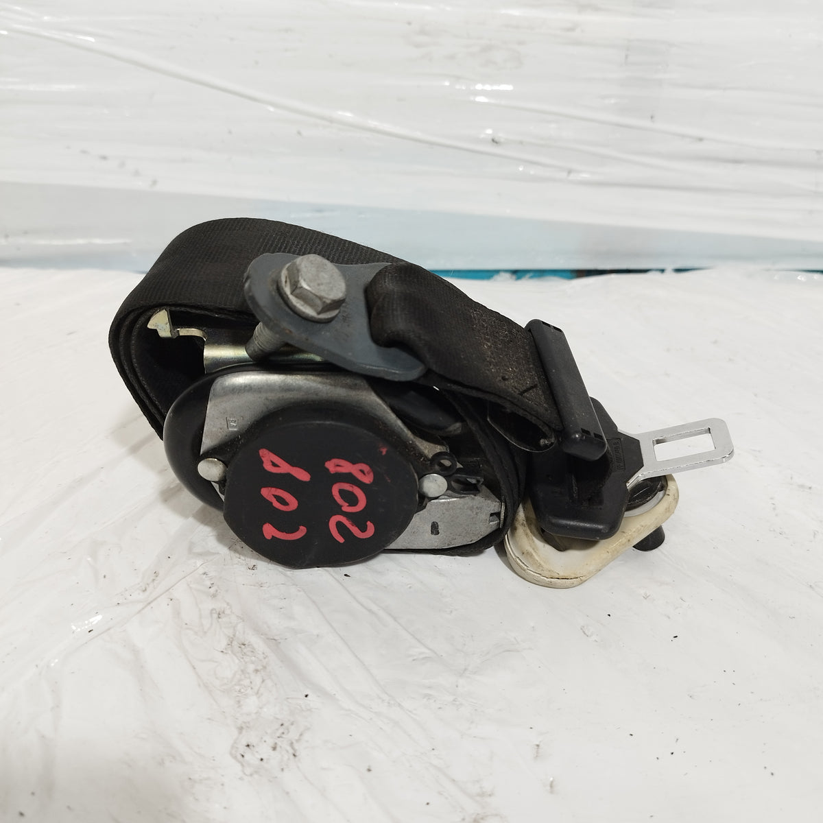 Cintura di sicurezza anteriore dx Peugeot 208 I 2012-2019 cod: 98029971xx ecoAC17027