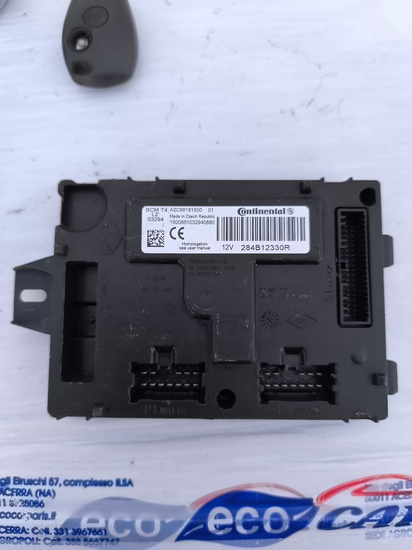 Ignition Kit Dacia Sandero 1.2 B 2010 Code: v29029813a ecoAG6166