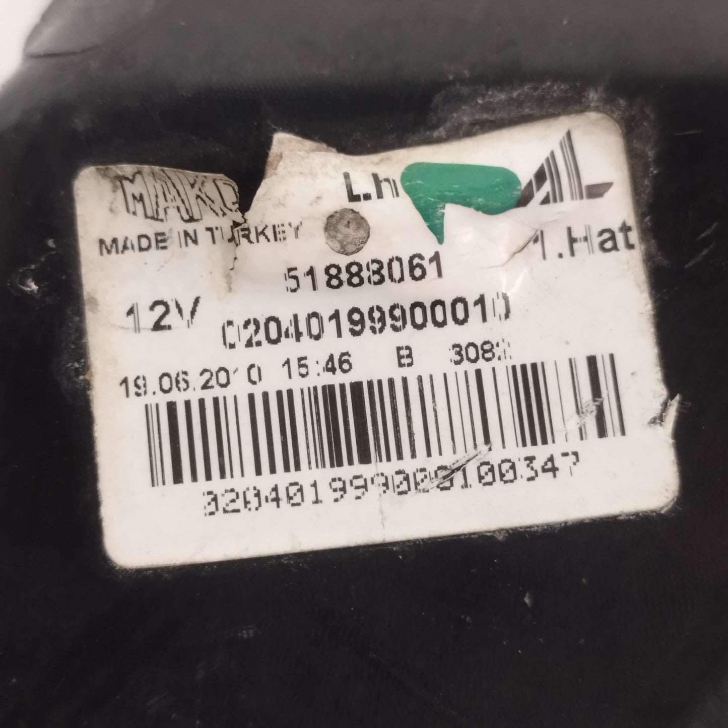 Fanale posteriore sx a led Fiat Punto Evo 2009-2012 ecoAC16441