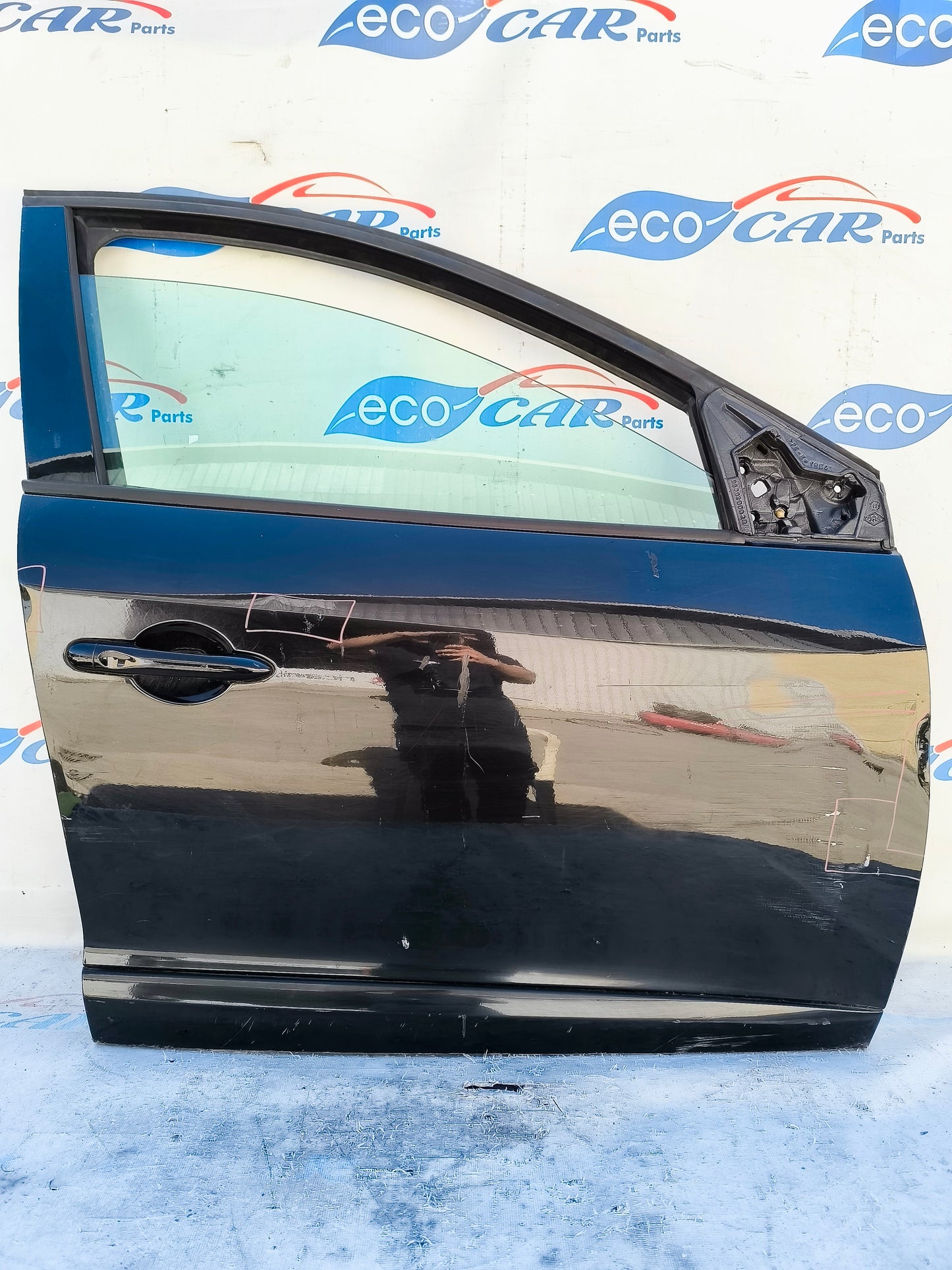 Front right door black Renault Megane 2012 ecoAG5743