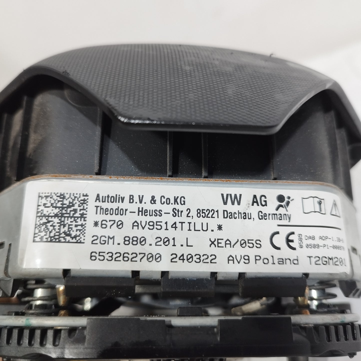 Airbag volante Volkswagen Polo 2022 Codice: 2GM.880.201.L ecoAC13811