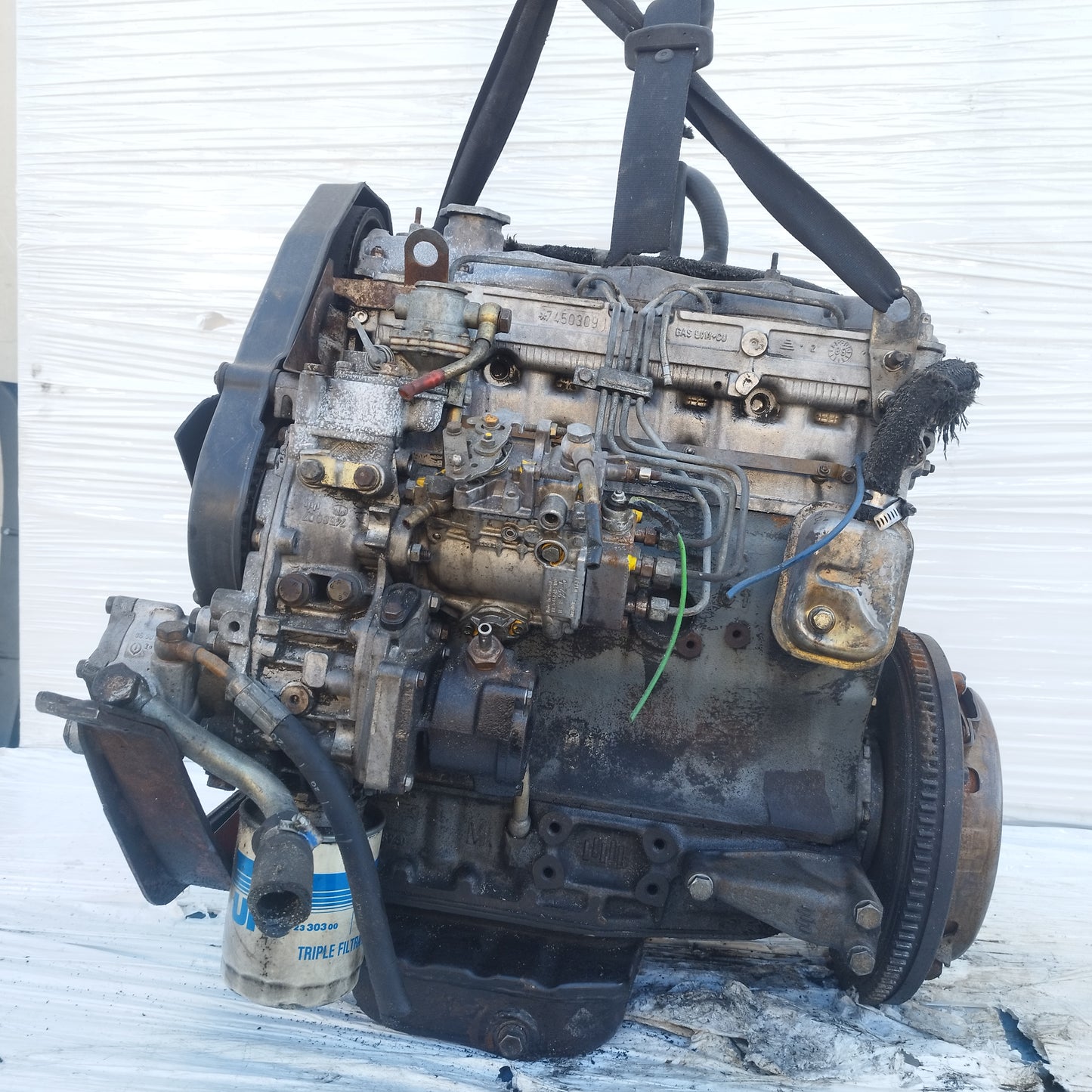 Motore Iveco Daily 2.5 D 1985-1990 Aspirato cod: 8140.61 ecoDM248