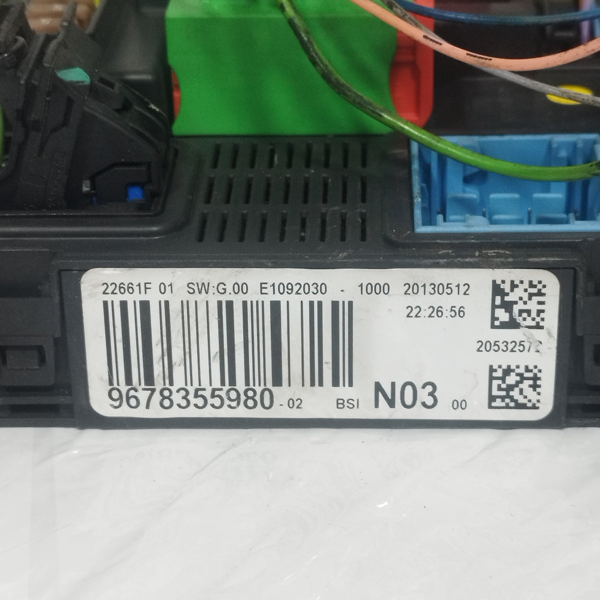 Centralina BSI body computer Peugeot 208 1.4 HDI 2012-2015 cod: 9678355980 ecoAC16913