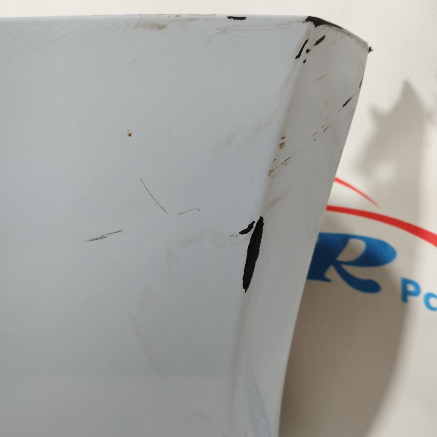 Light blue front bumper Fiat 500 2009 ecoAC10375