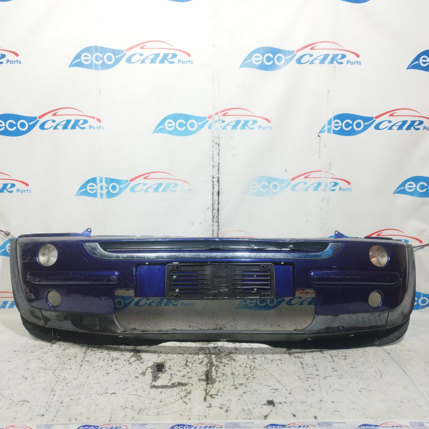 Dark Blue Front Bumper Mini Cooper R50 2004 ecoAC10978