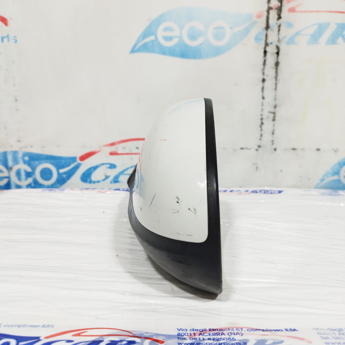 Specchietto manuale anteriore sx bianco Lancia Musa 2010 ecoAC10777