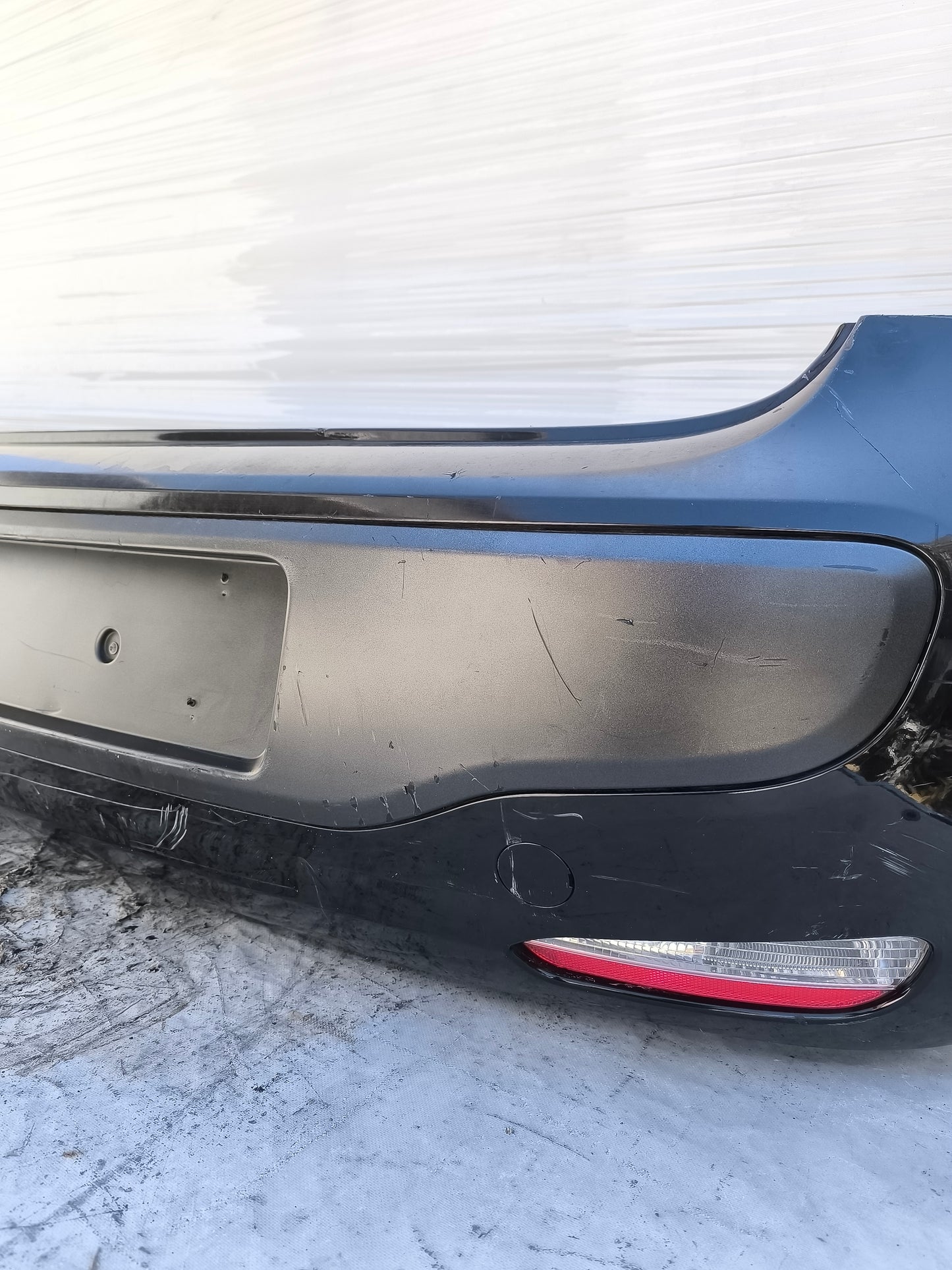 Paraurti posteriore nero Fiat Punto Evo ecoAG8369