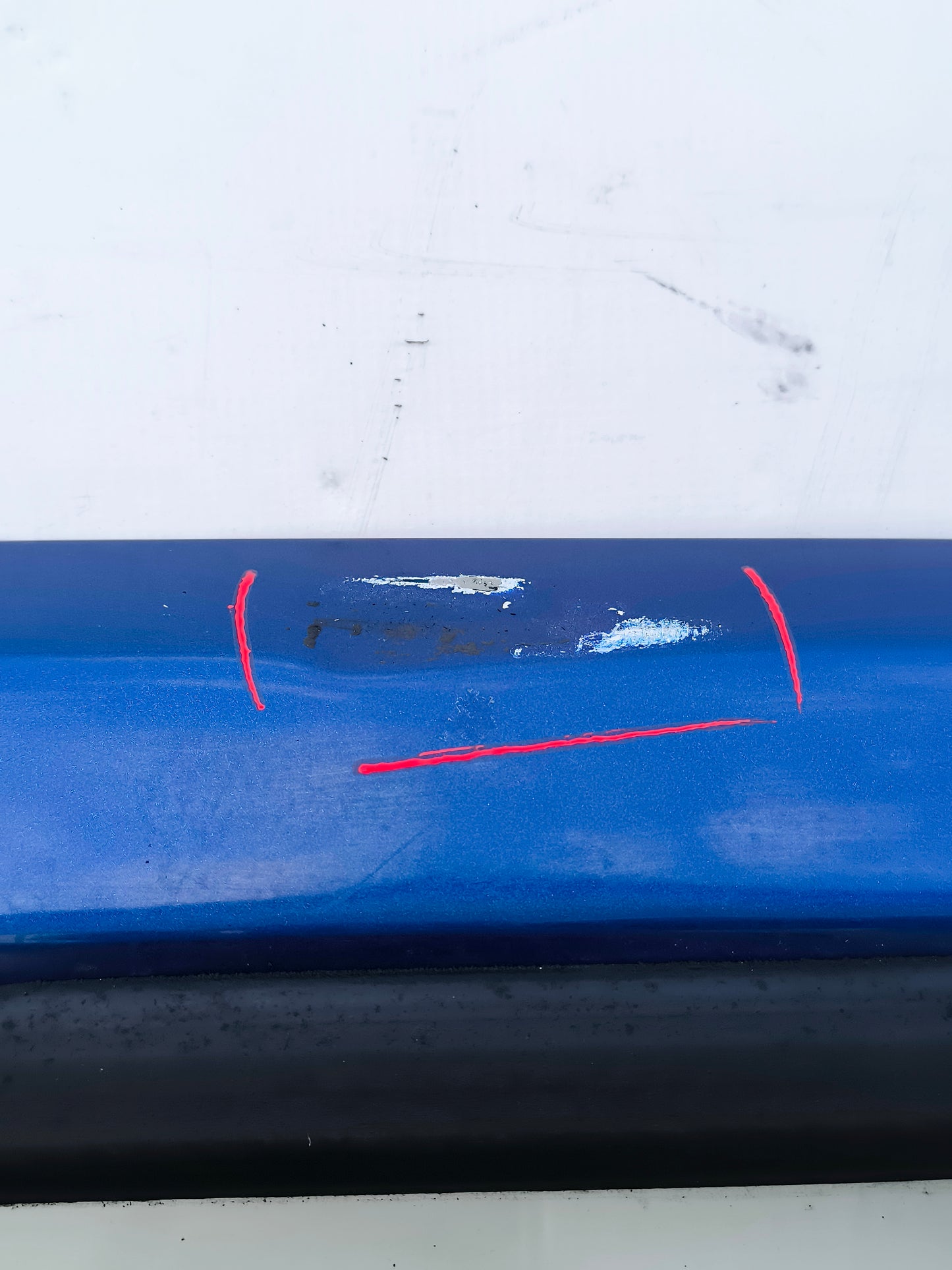 Portellone posteriore blu lido Fiat Panda 1995 ecoAG6012