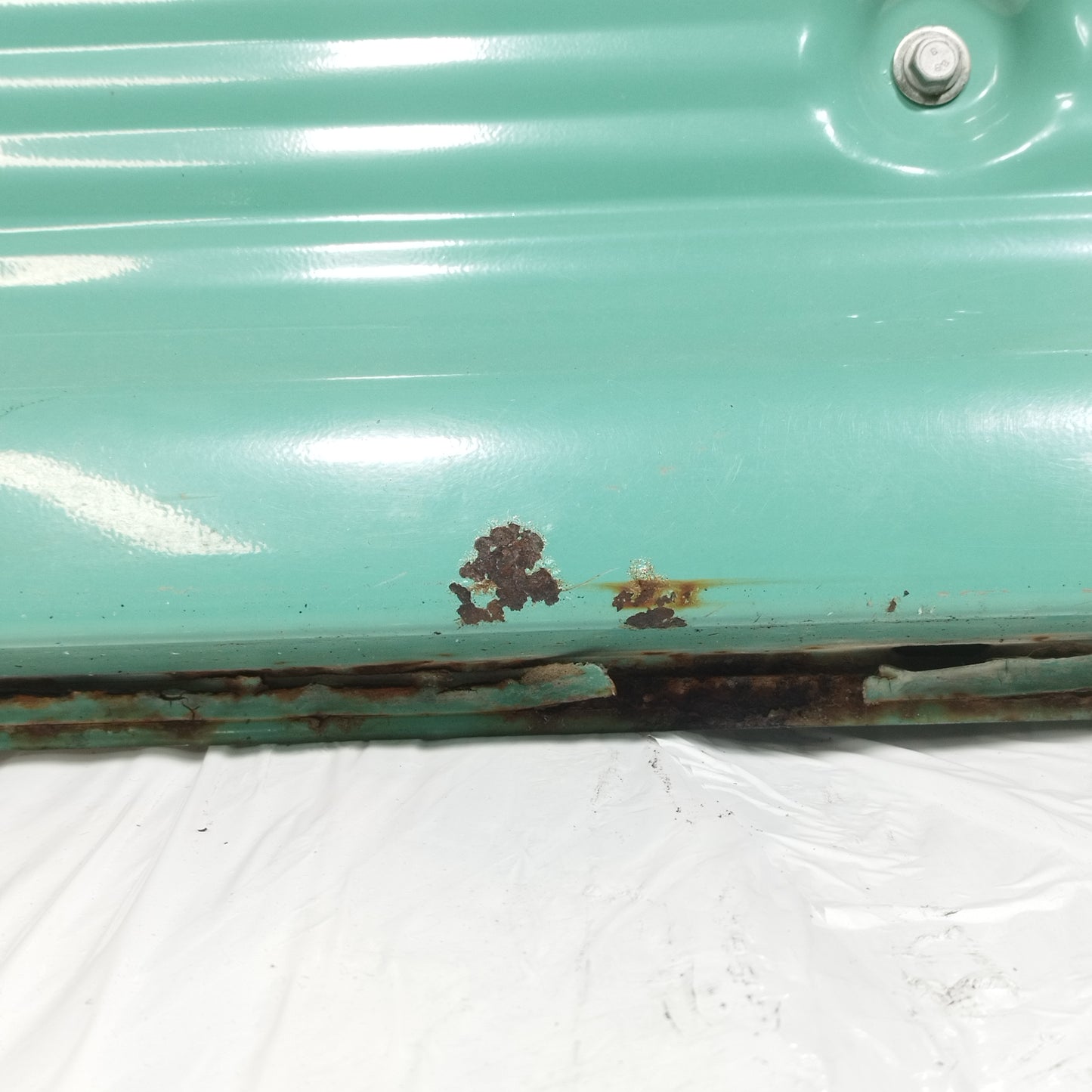 Sportello anteriore sx verde chiaro Fiat Panda 750 1995 ecoAC14487