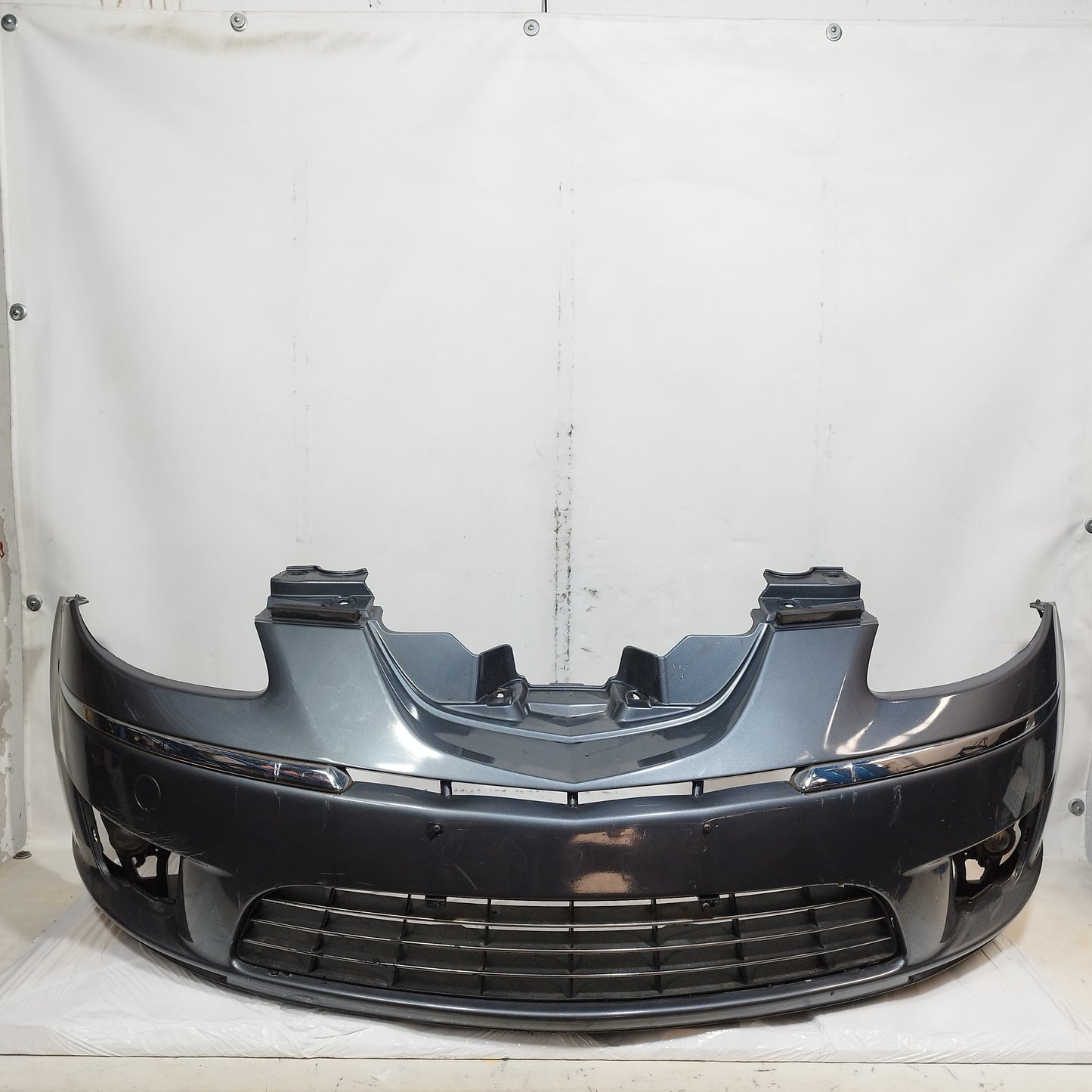 Paraurti anteriore grigio scuro Lancia Musa II serie 2007-2013 Restyling ecoAC15430