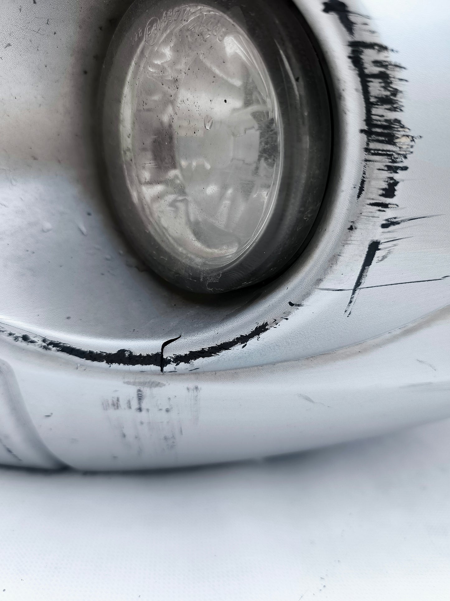 Paraurti anteriore grigio argento Citroen Berlingo anno 2009 ecoAG6924