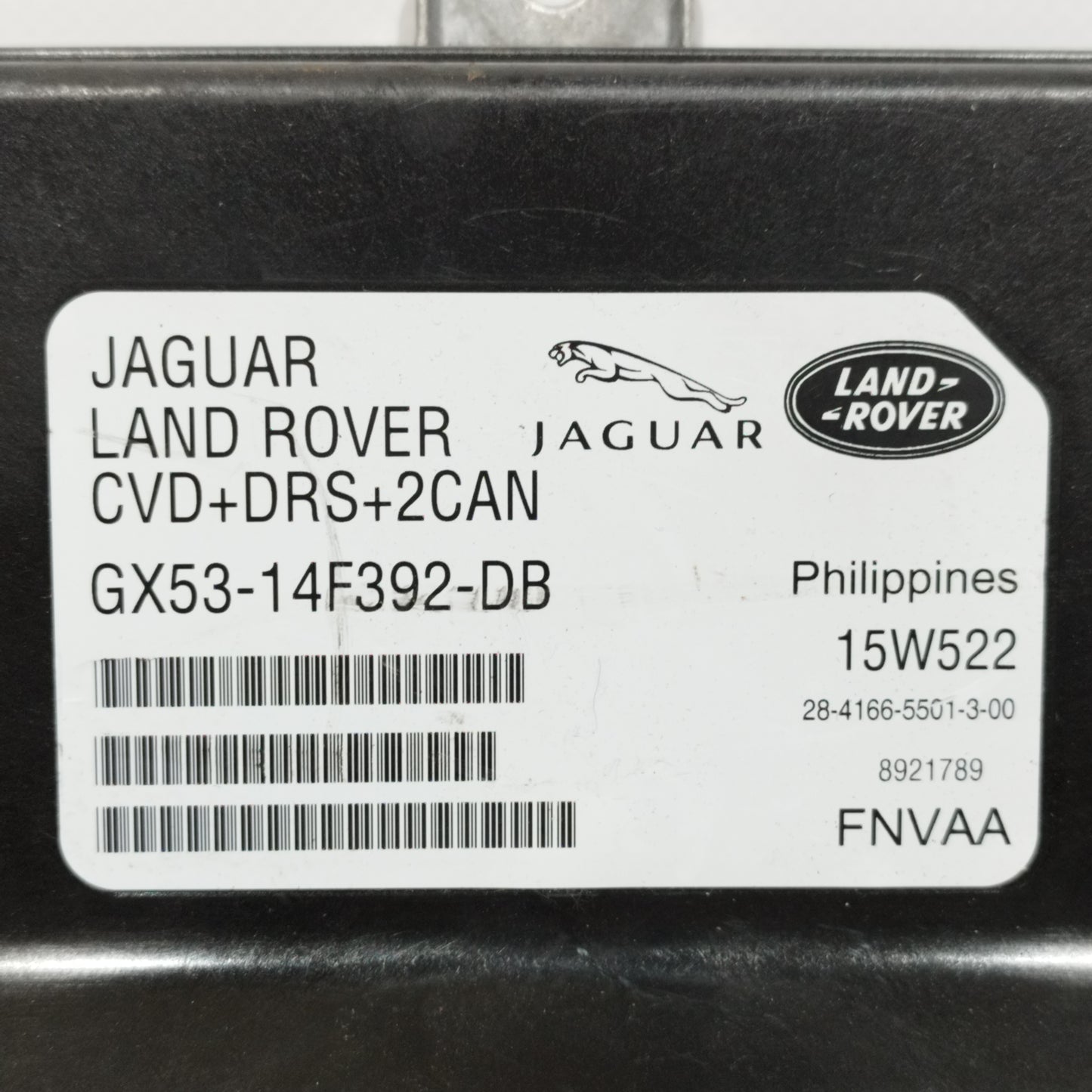 Jaguar F-Pace 3.0 D 2018 Tire Suspension Control Unit Code: GX53-14F392-DB ecoAC11341