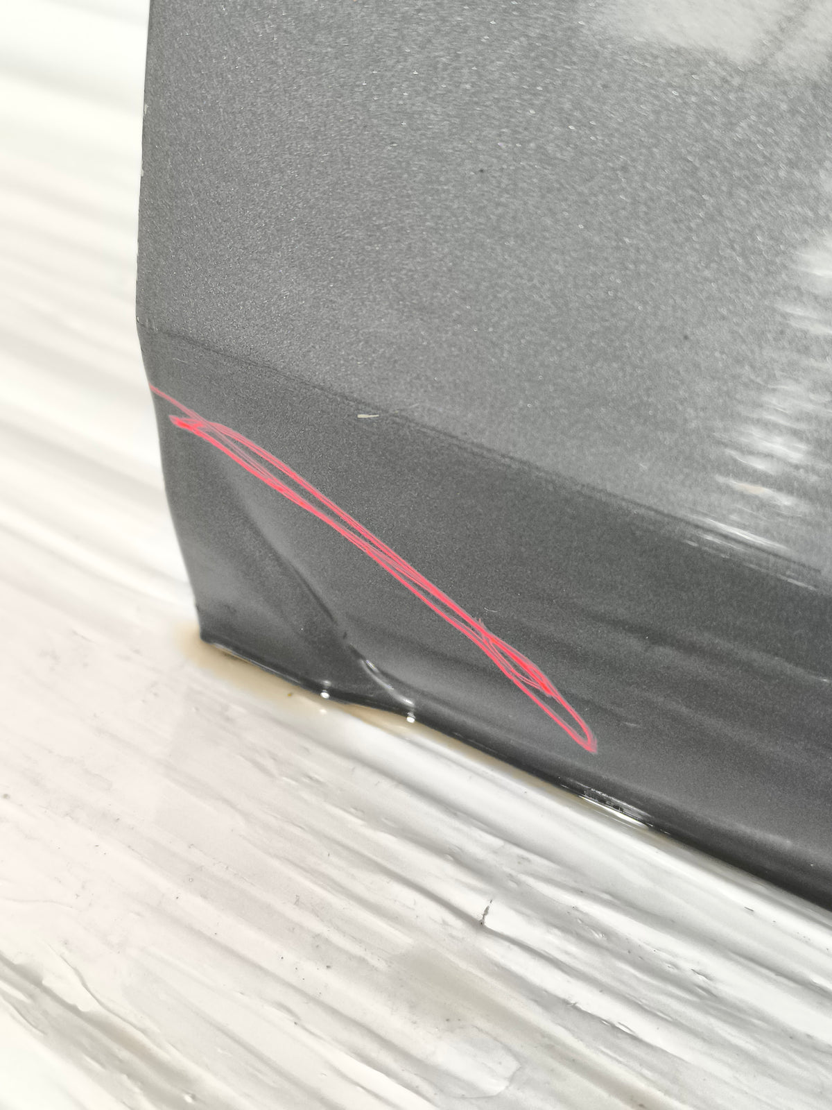Sportello anteriore dx grigio canna di fucile Peugeot 208 I anno 2012-2019 ecoAG9800