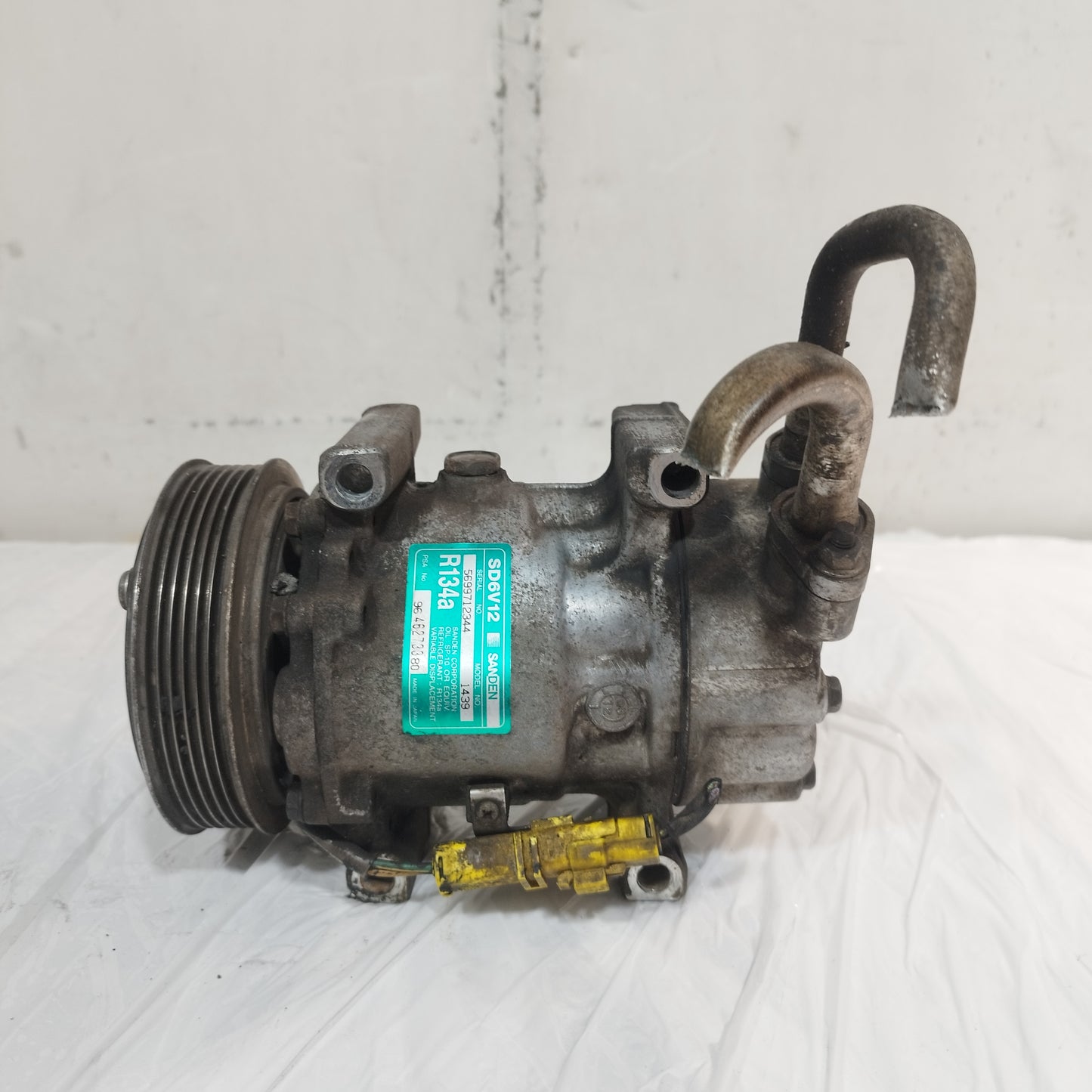 Compressore a / c Citroen C3 I 1.4 B 2003-2010 cod: 5699712344 / 9646273380 ecoAC16334