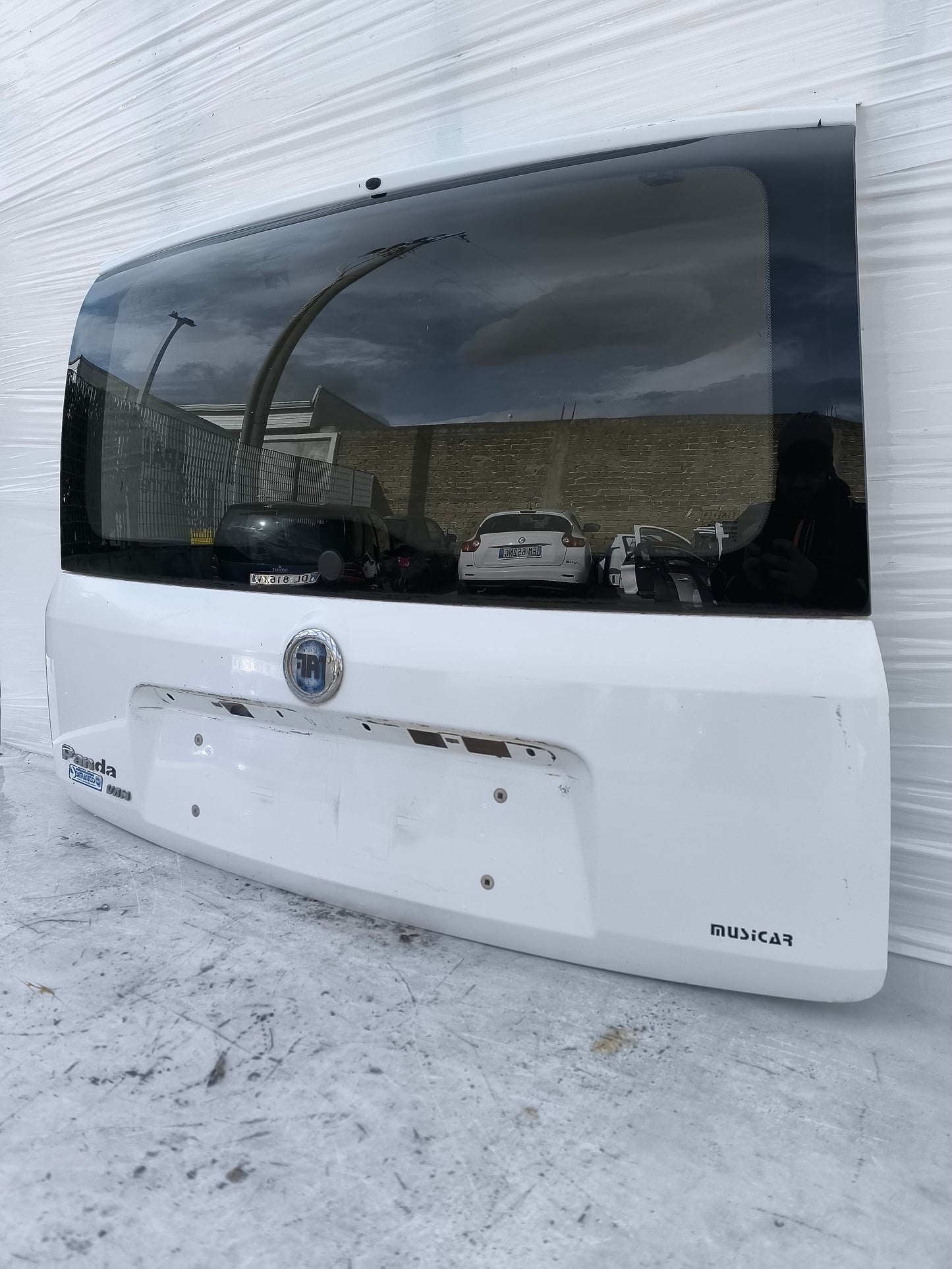 Portellone bianco Fiat Panda 169 (VAN) ecoAG7996