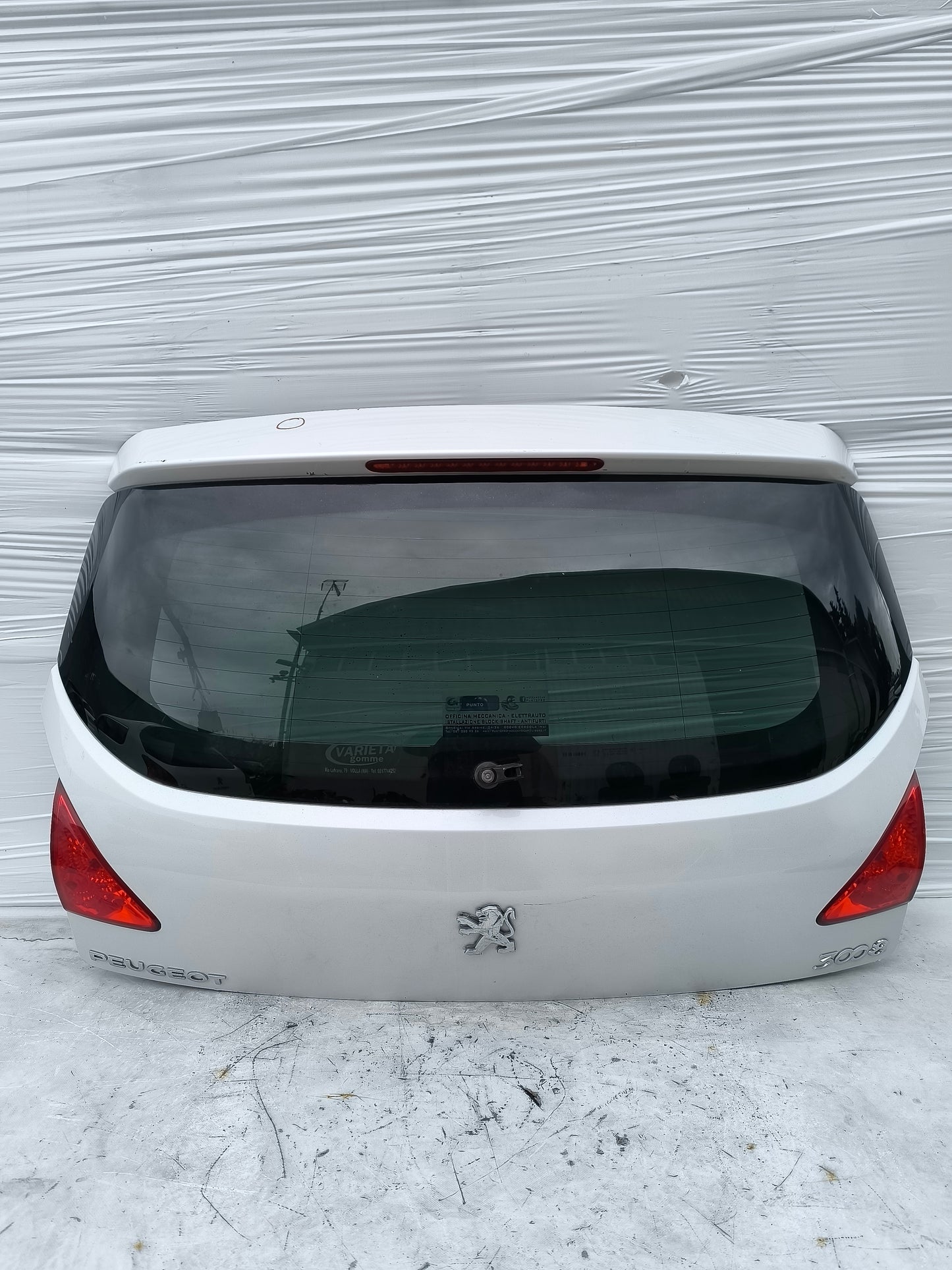 Portellone bianco Peugeot 3008 I (T84) anno 2009-2016 ecoAG8021
