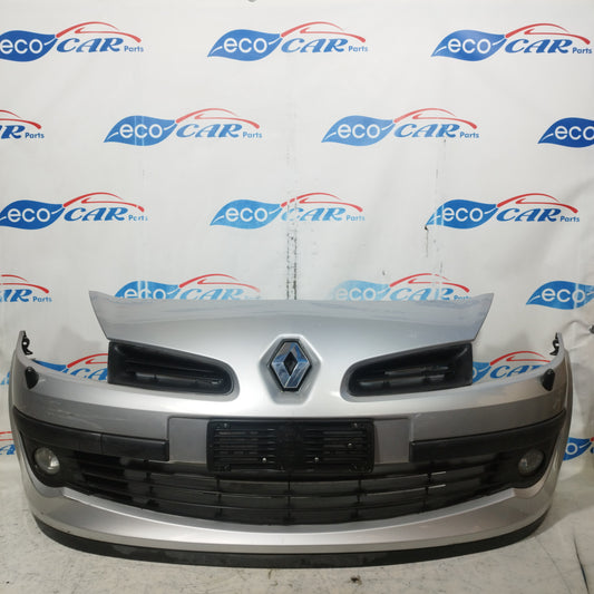 Front bumper silver grey Renault Clio 2007 ecoAC10075