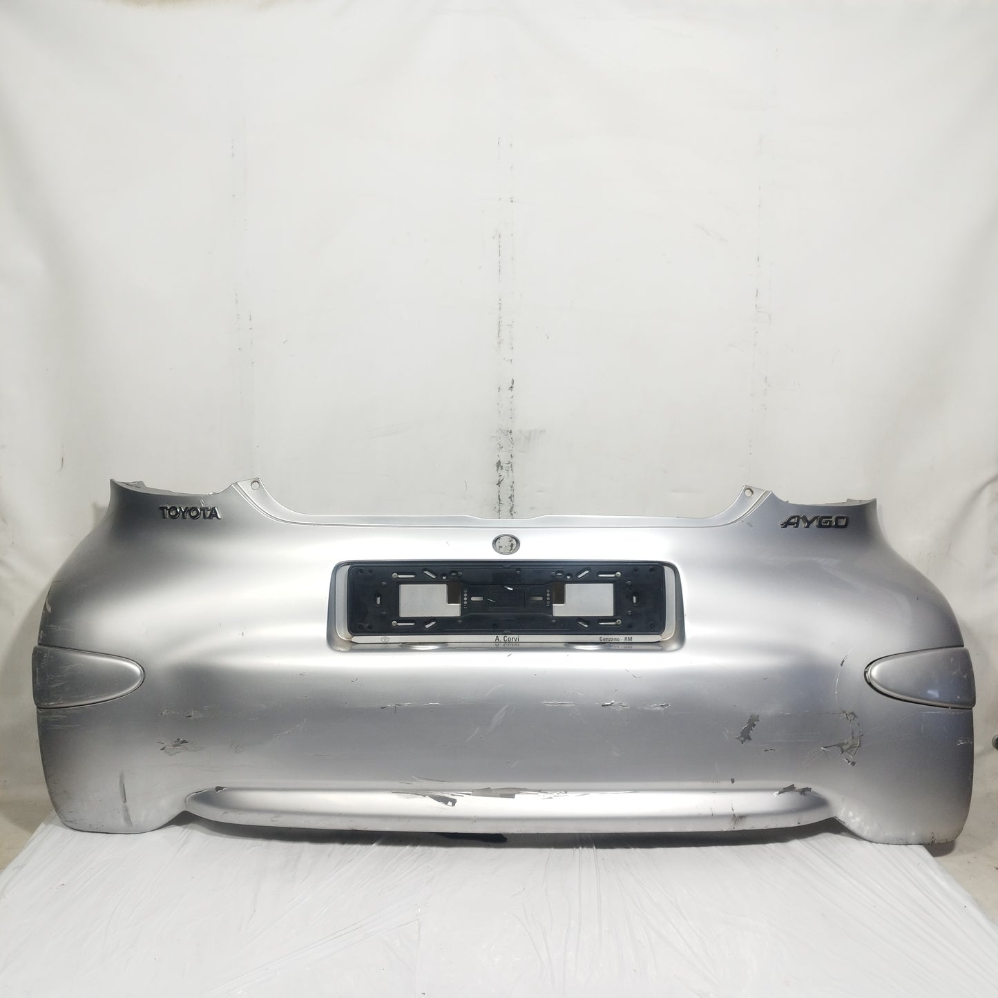 Paraurti posteriore grigio Toyota Aygo 2005-2014 cod: 52159-0H030 ecoAC16146