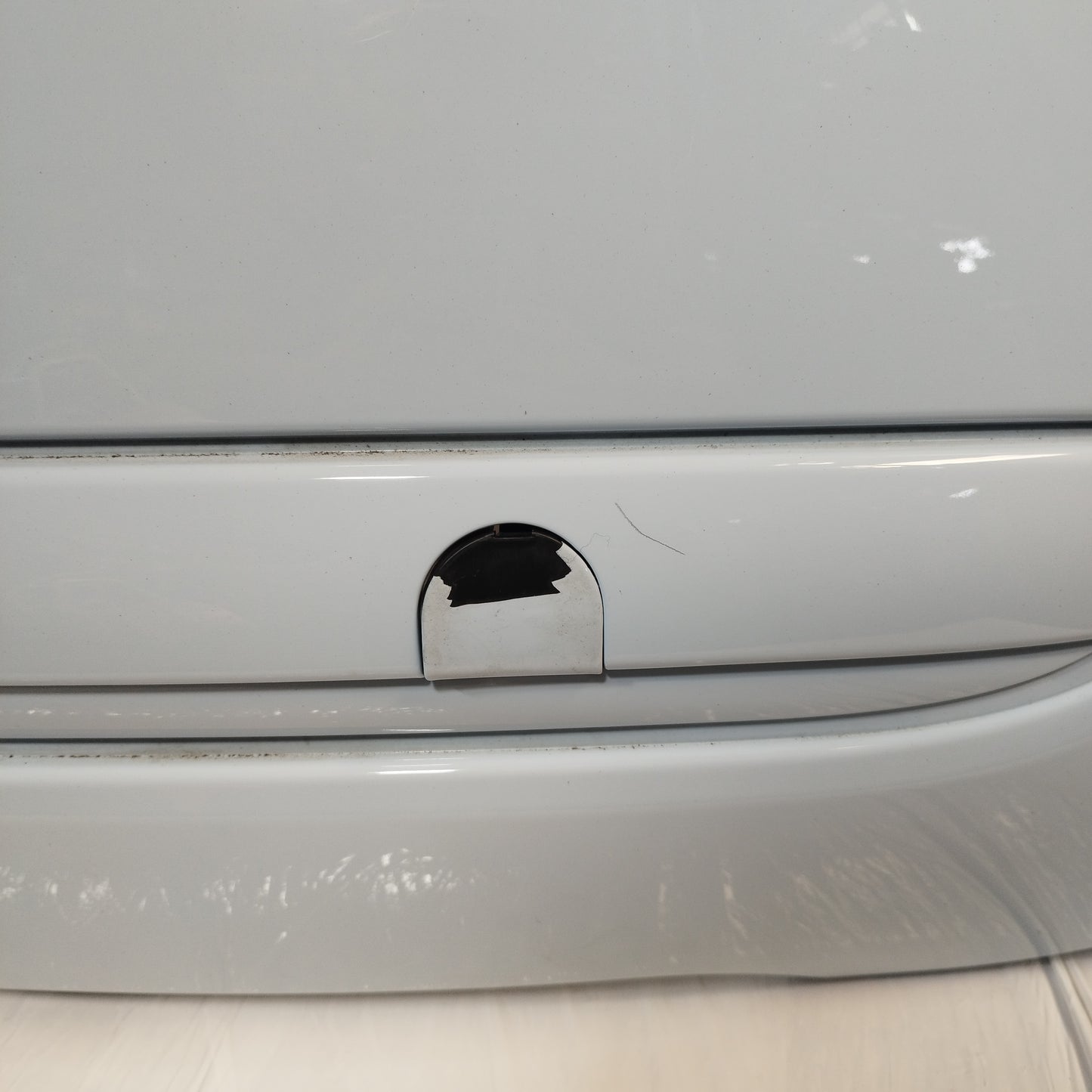 Rear bumper light blue Fiat 500 EcoAC12612