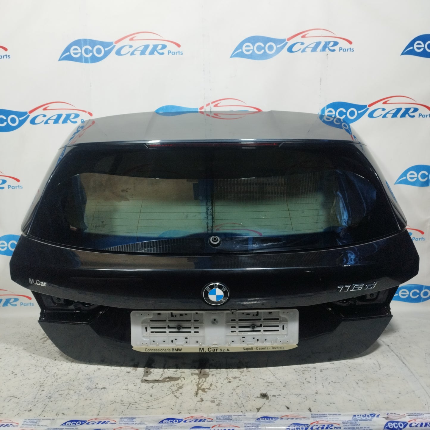 Black Rear Tailgate Bmw 1 Series F40 2022 ecoAC10989