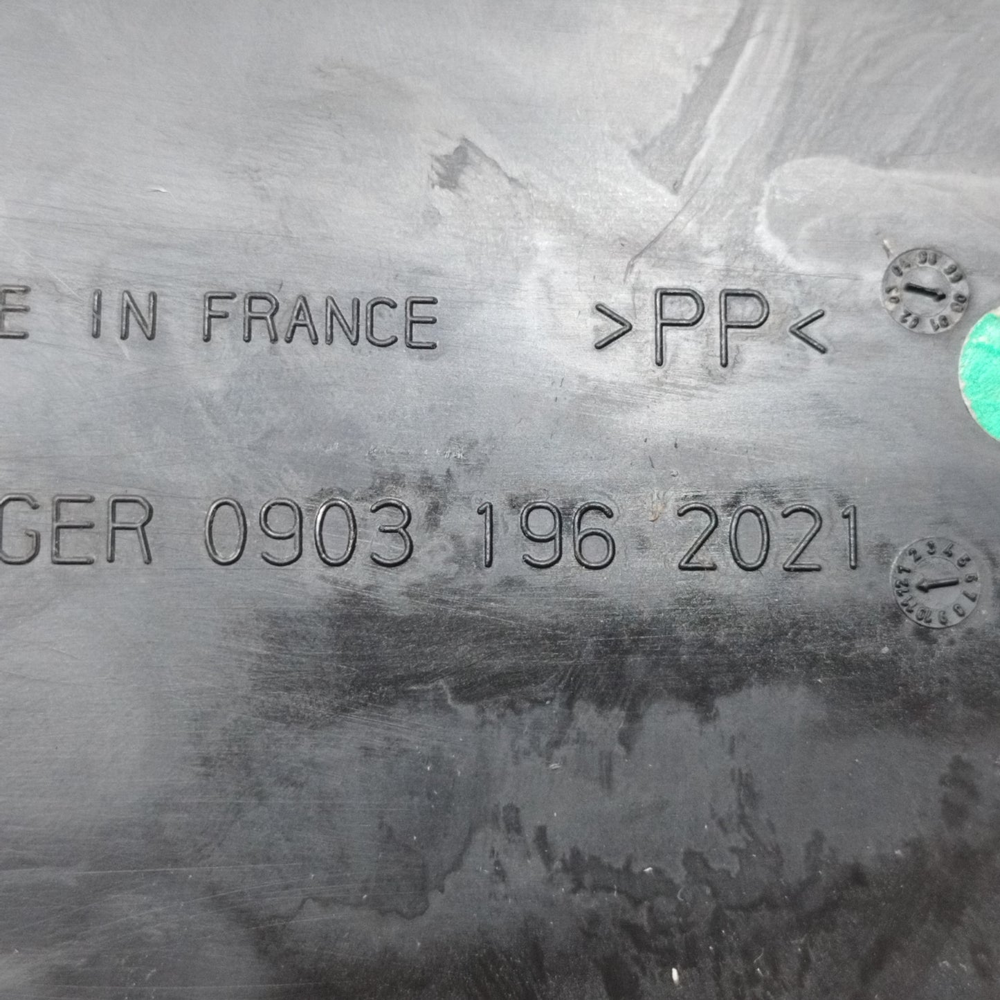 Instrument cluster Peugeot 206 1.4 D 2003 code: 09031962021 ecoAC9178