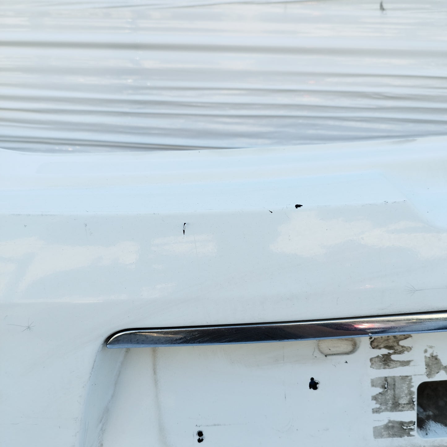 Paraurti posteriore bianco Citroen DS3 2009-2015 cod: 9683741270 ecoDM150