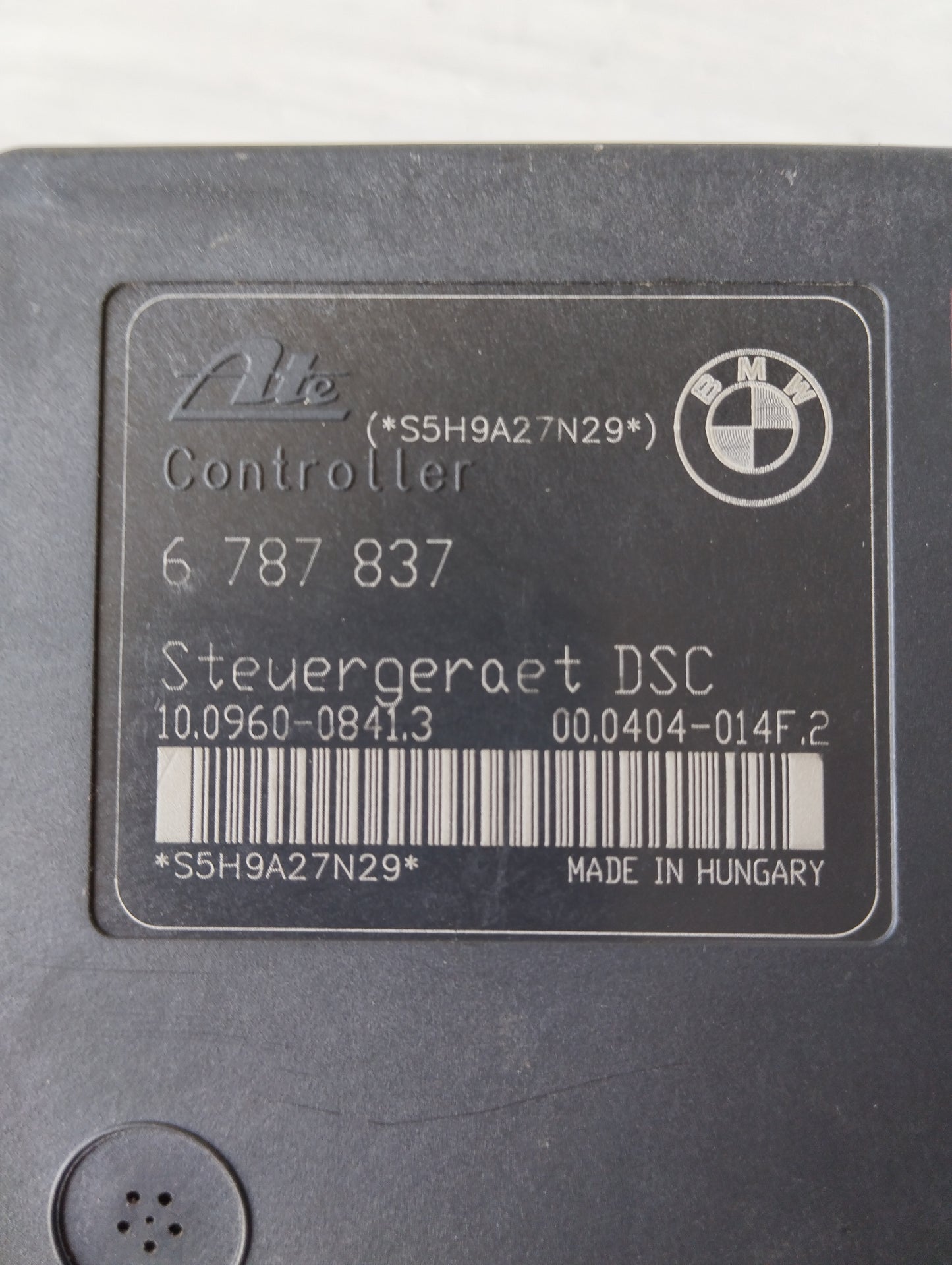 ABS pump BMW Serie 3 e90 2.0 D cod: 6787837 ecoAG5461