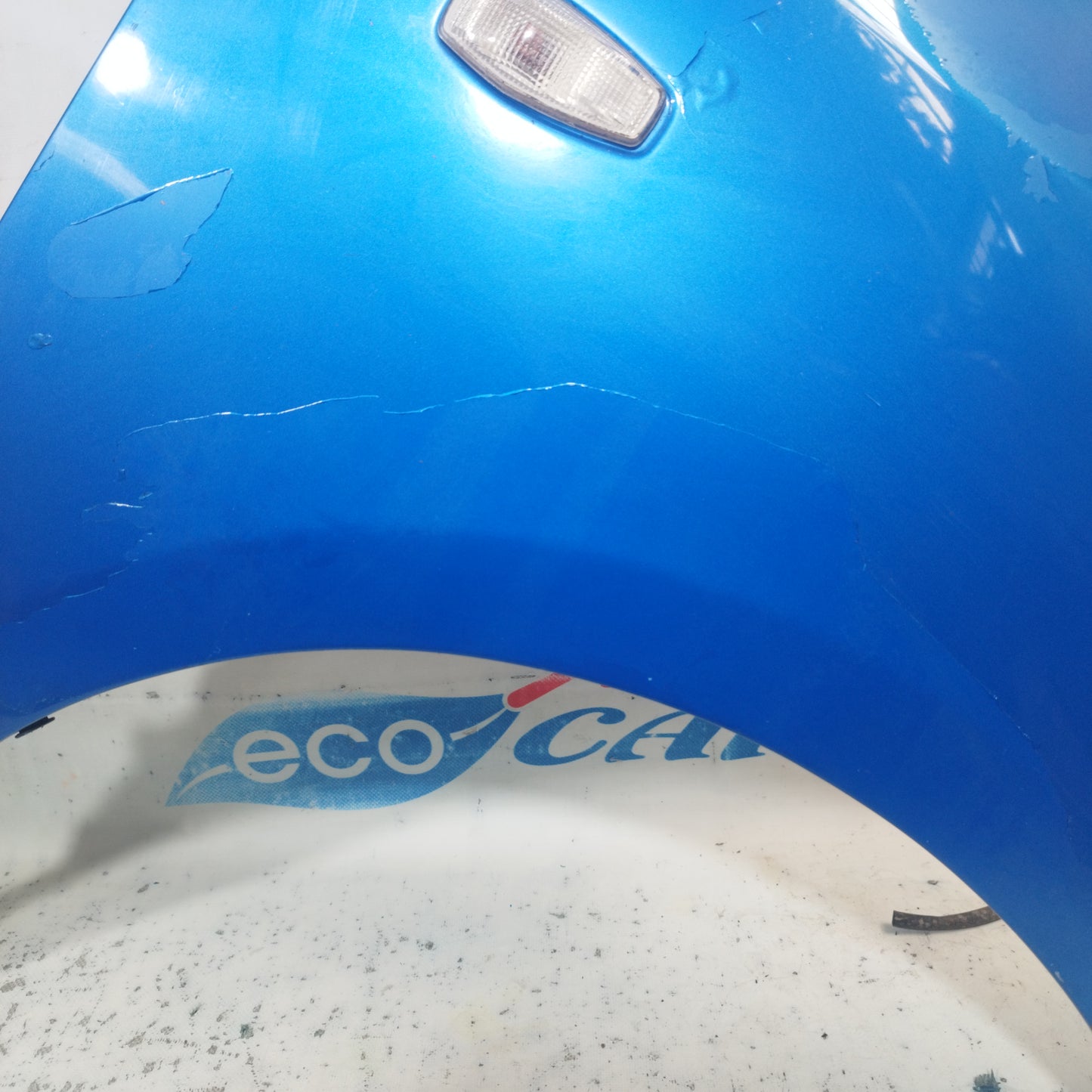 Elektrischer rechter Kotflügel blau Hyundai i10 2008 ecoAC9626