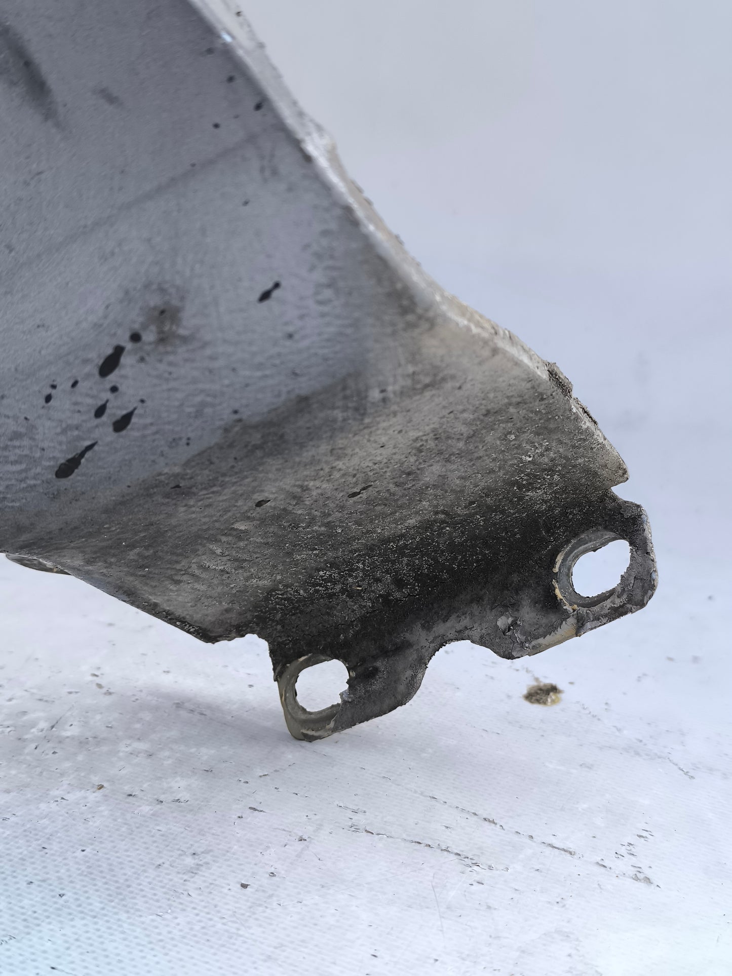 Parafango sx Opel Corsa D anno 2009 grigio ecoAG7618