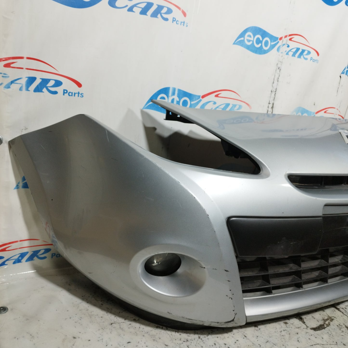Front bumper silver grey Renault Clio 2010 ecoAC10251