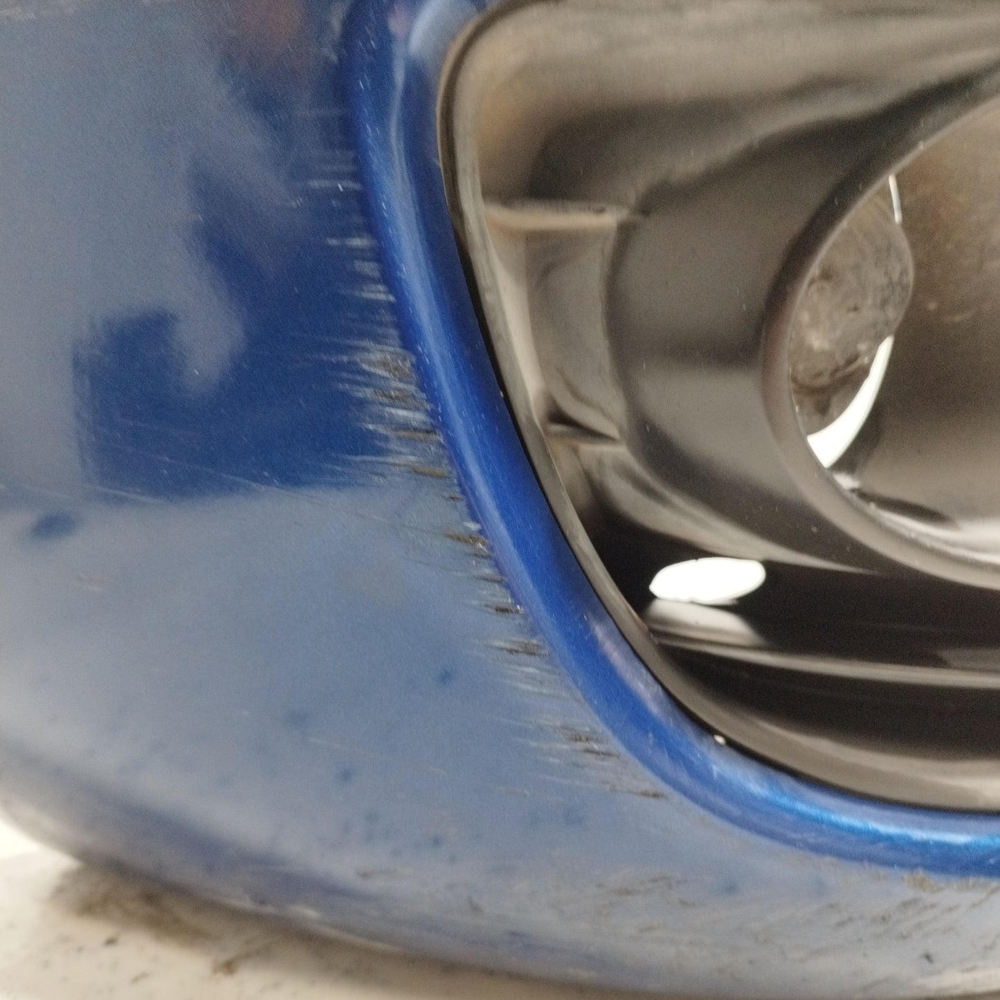 Dark blue front bumper Fiat Punto 2005 ecoAC10803