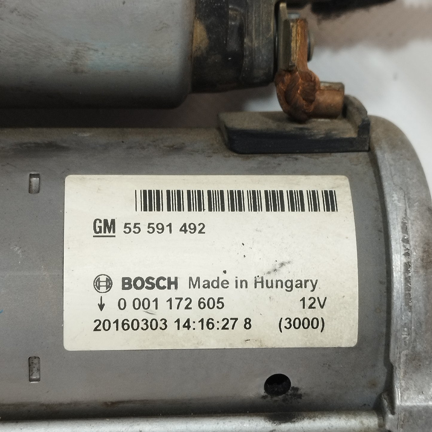 Anlasser Opel Corsa E 1.3 CDTI 2016 Code: 0001172605 ecoAC12505